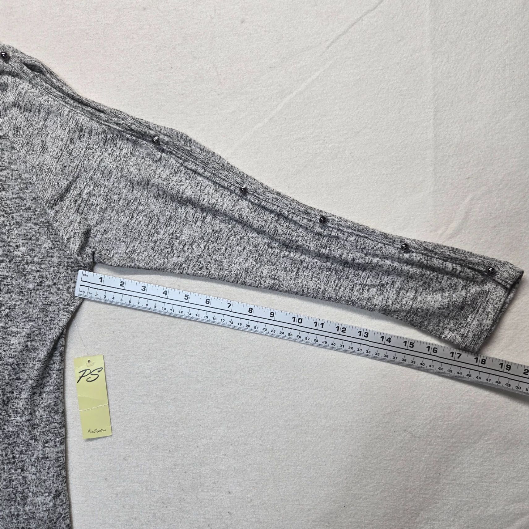 Vintage Perseption Concept Sweater Long Sleeve Adult Women's XL Gray Crew Neck Knit Pullover Casual Fall Winter Womens Size XL / US 12-14 / IT 48-50 - 5 Thumbnail