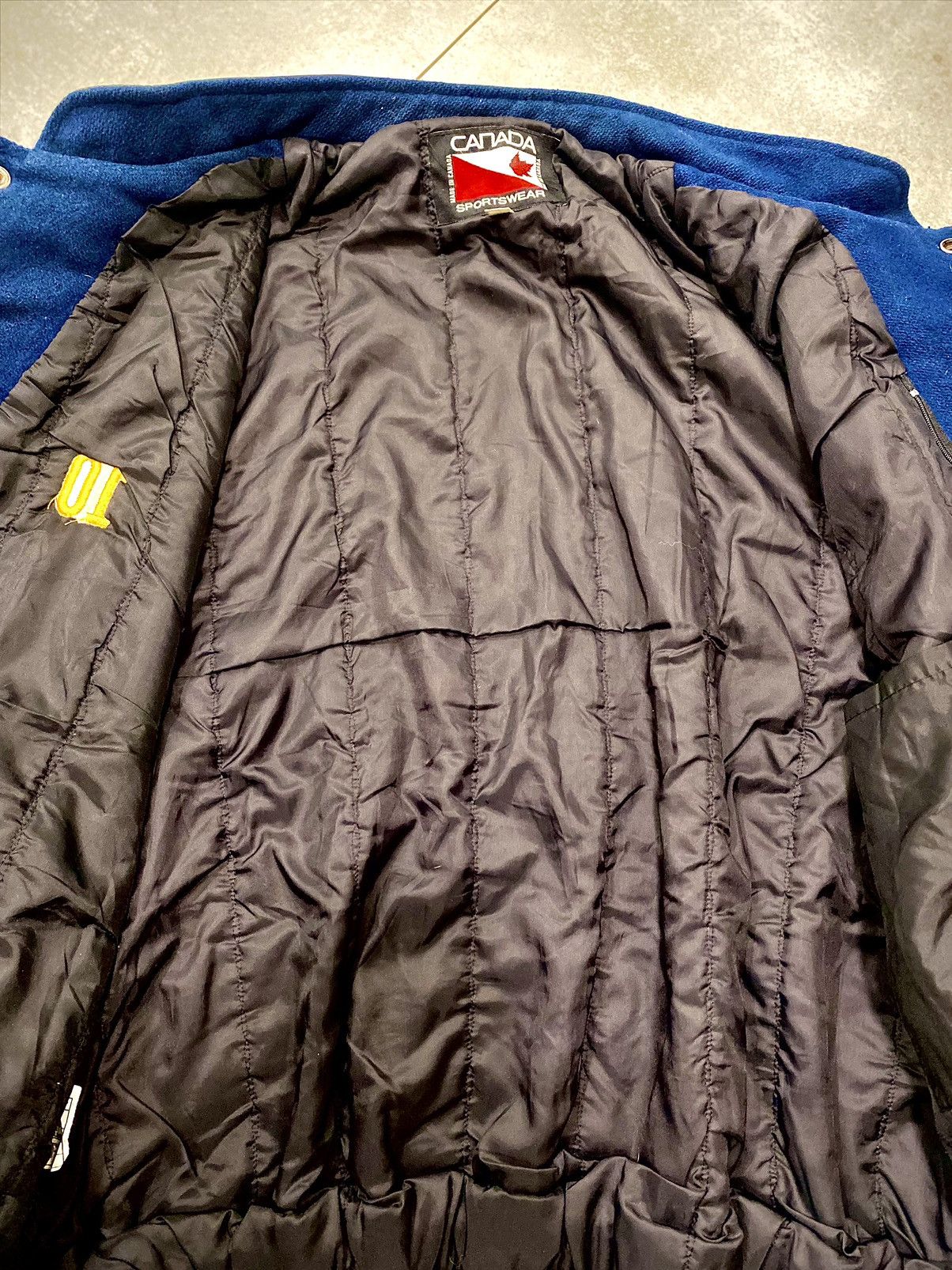 Vintage Jacket Canada Stringers Hockey Club Fossil&Haggis Vintage Size US XL / EU 56 / 4 - 5 Thumbnail