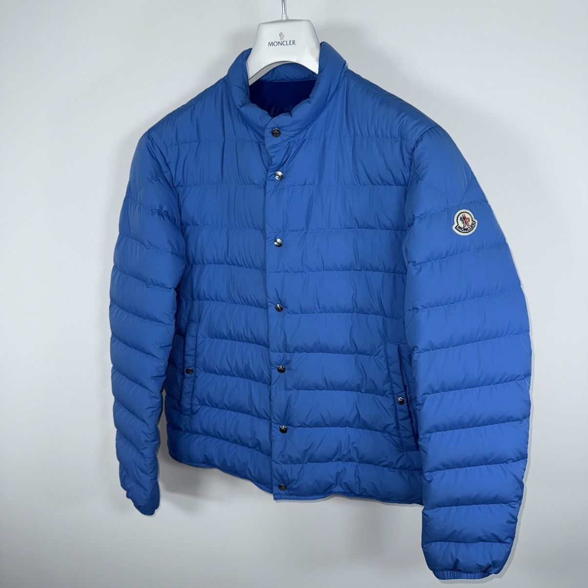 Moncler Moncler Cyclope Men’s Down Puffer Jacket Size 3 (M) Blue Size US M / EU 48-50 / 2 - 2 Thumbnail