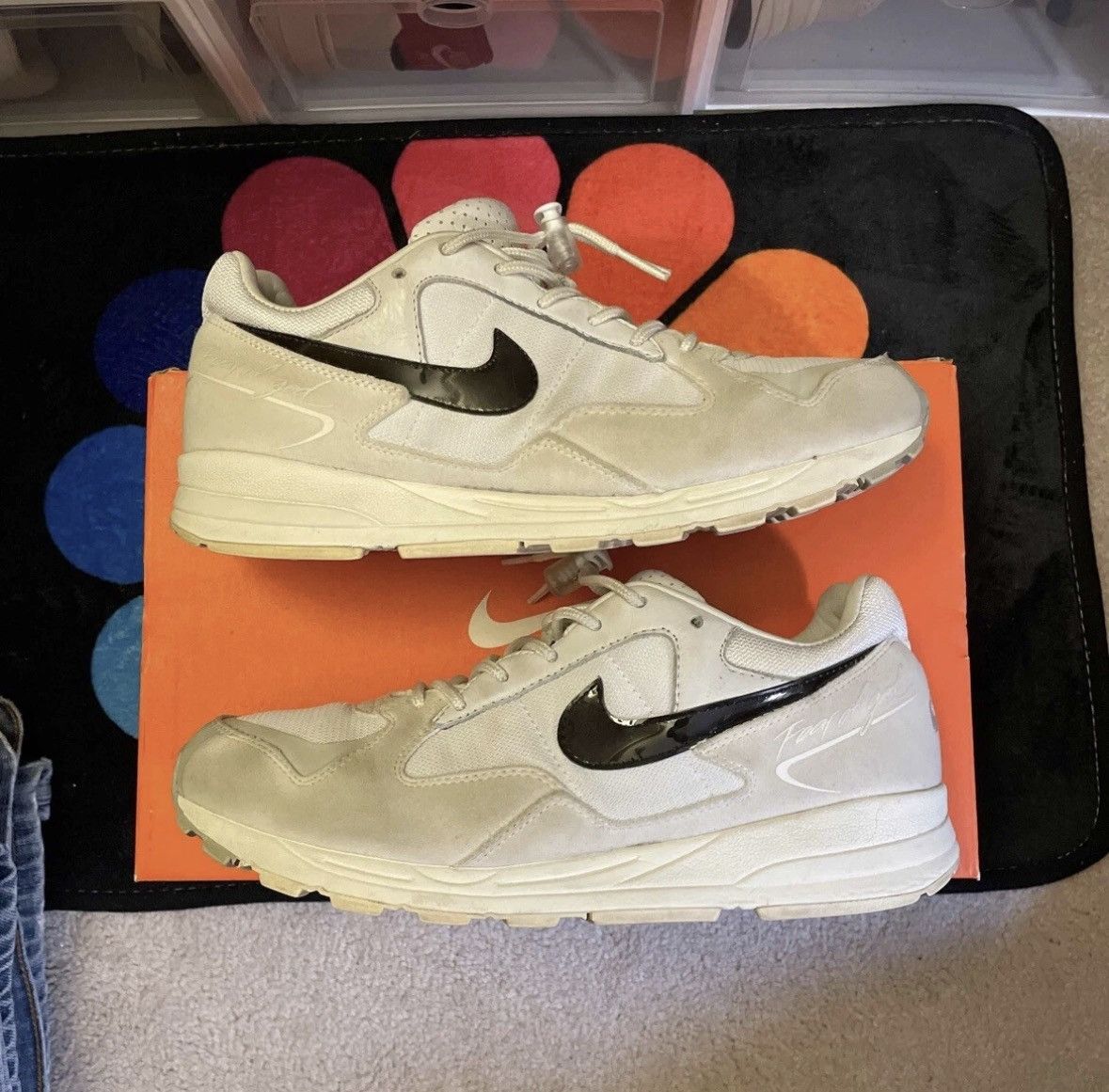 Fear of God × Nike Size 8.5 - Nike Air Skylon 2 x Fear Of God White 2018 Size US 8.5 / EU 41-42 - 2 Thumbnail