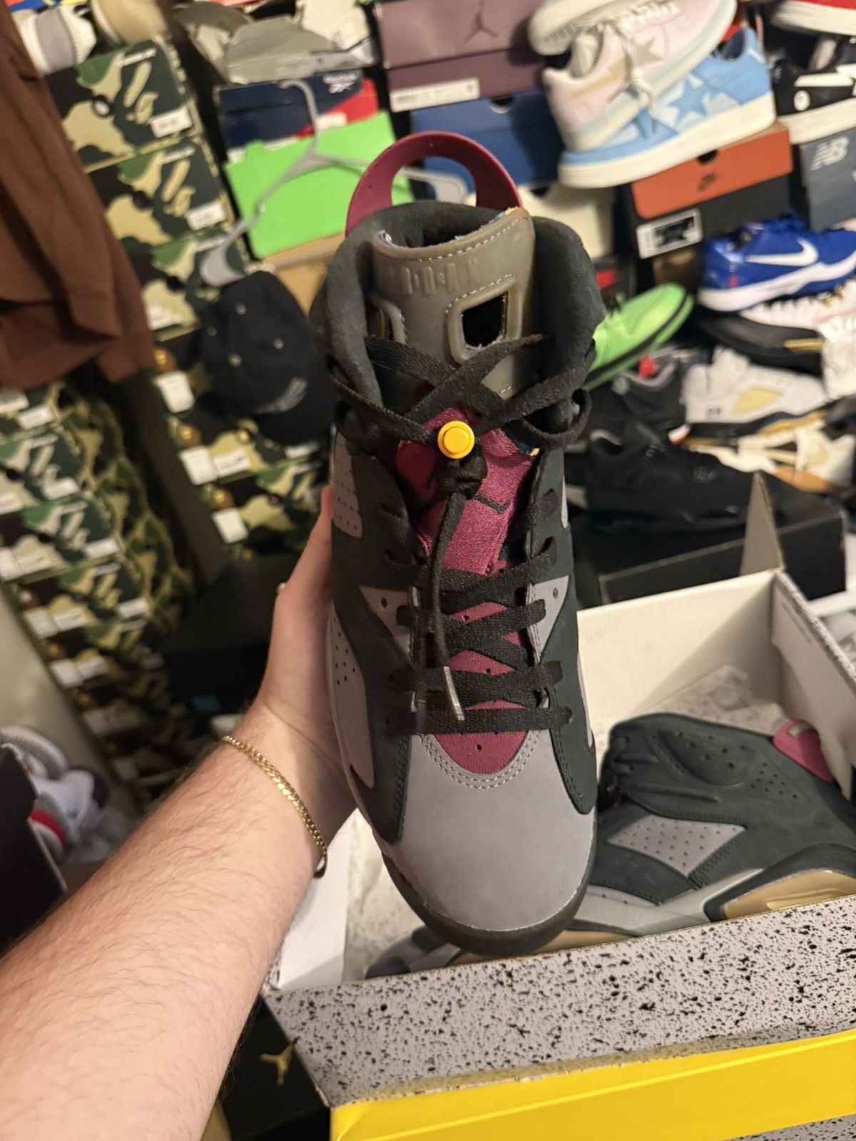 Jordan Brand Jordan retro 6 bordeaux sz 10.5 Size US 10.5 / EU 43-44 - 2 Thumbnail