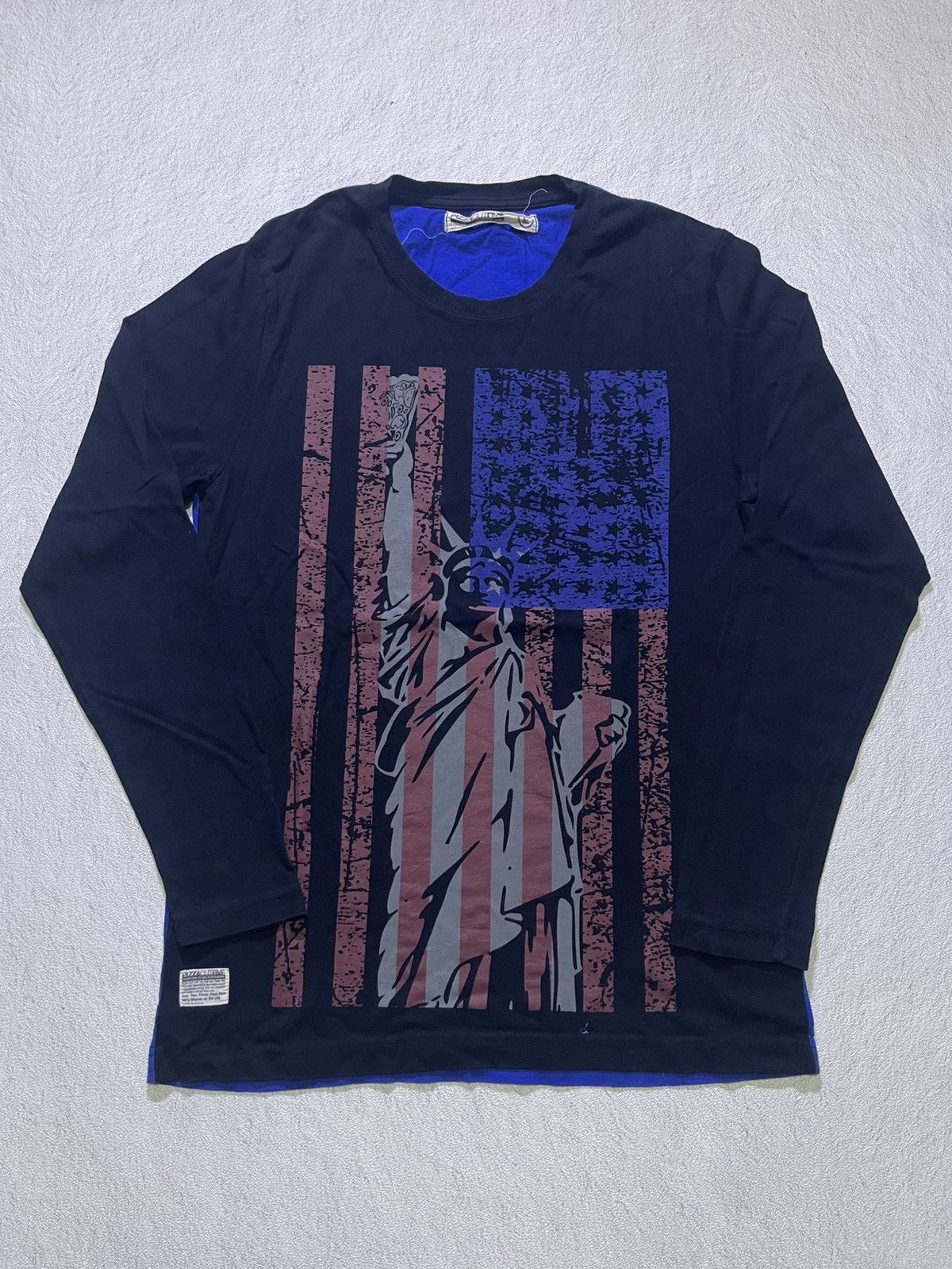 Hysteric Glamour VINTAGE PIZZA CUT FIVE long sleeve tshirt Size US M / EU 48-50 / 2 - 1 Thumbnail