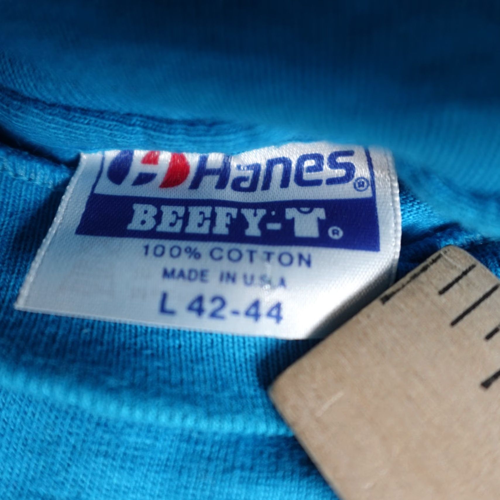 Hanes VINTAGE Hang Loose Hawaii Shirt Medium Blue Double Sided Gecko Crew Neck Short Sleeve Hanes T-Shirt Mens M Blue 1990s Size US M / EU 48-50 / 2 - 7 Thumbnail