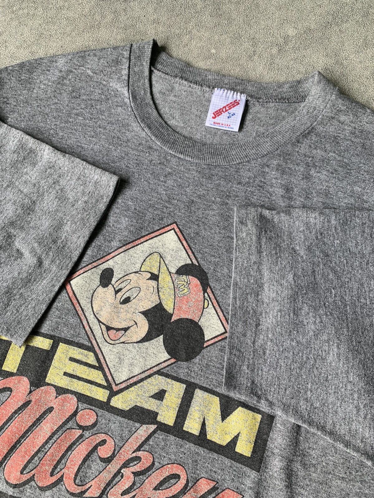 Disney Vintage Jerzess Team Mickey Sport Size US L / EU 52-54 / 3 - 4 Thumbnail