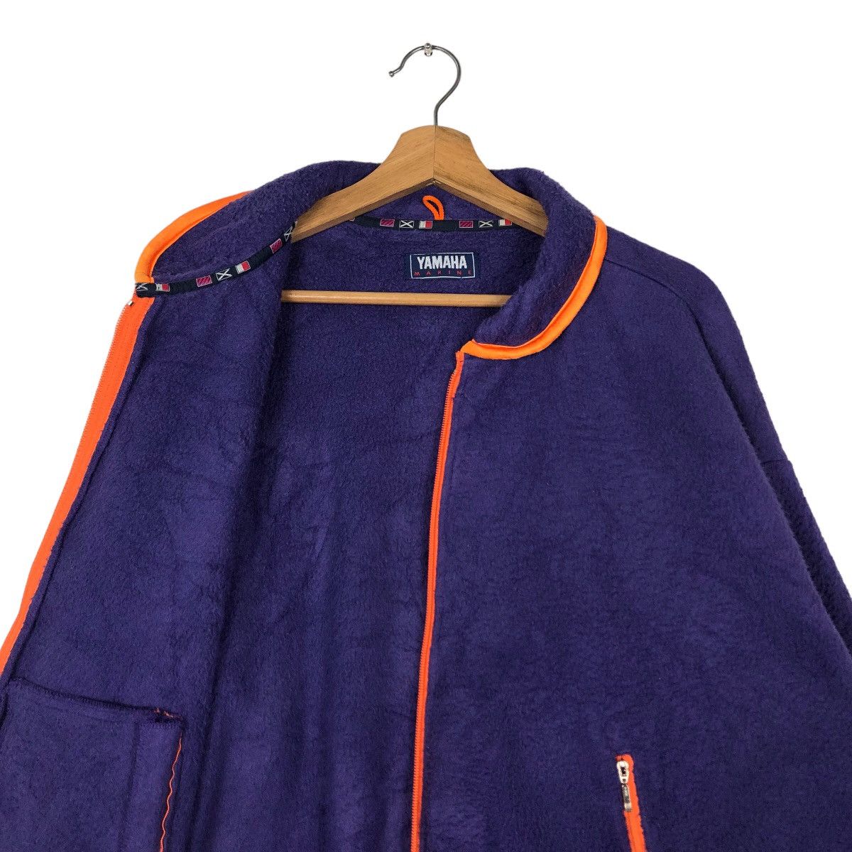 Japanese Brand 🔥Vintage Yamaha Fleece Zipper Jacket Racing Size US M / EU 48-50 / 2 - 12 Thumbnail