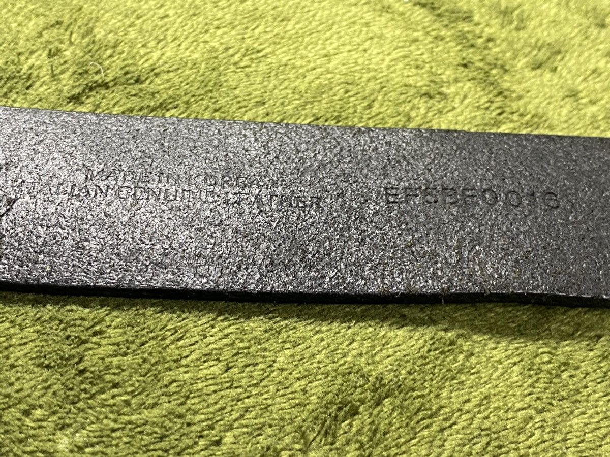 Evisu Evisu black leather belt Size 36 - 8 Thumbnail