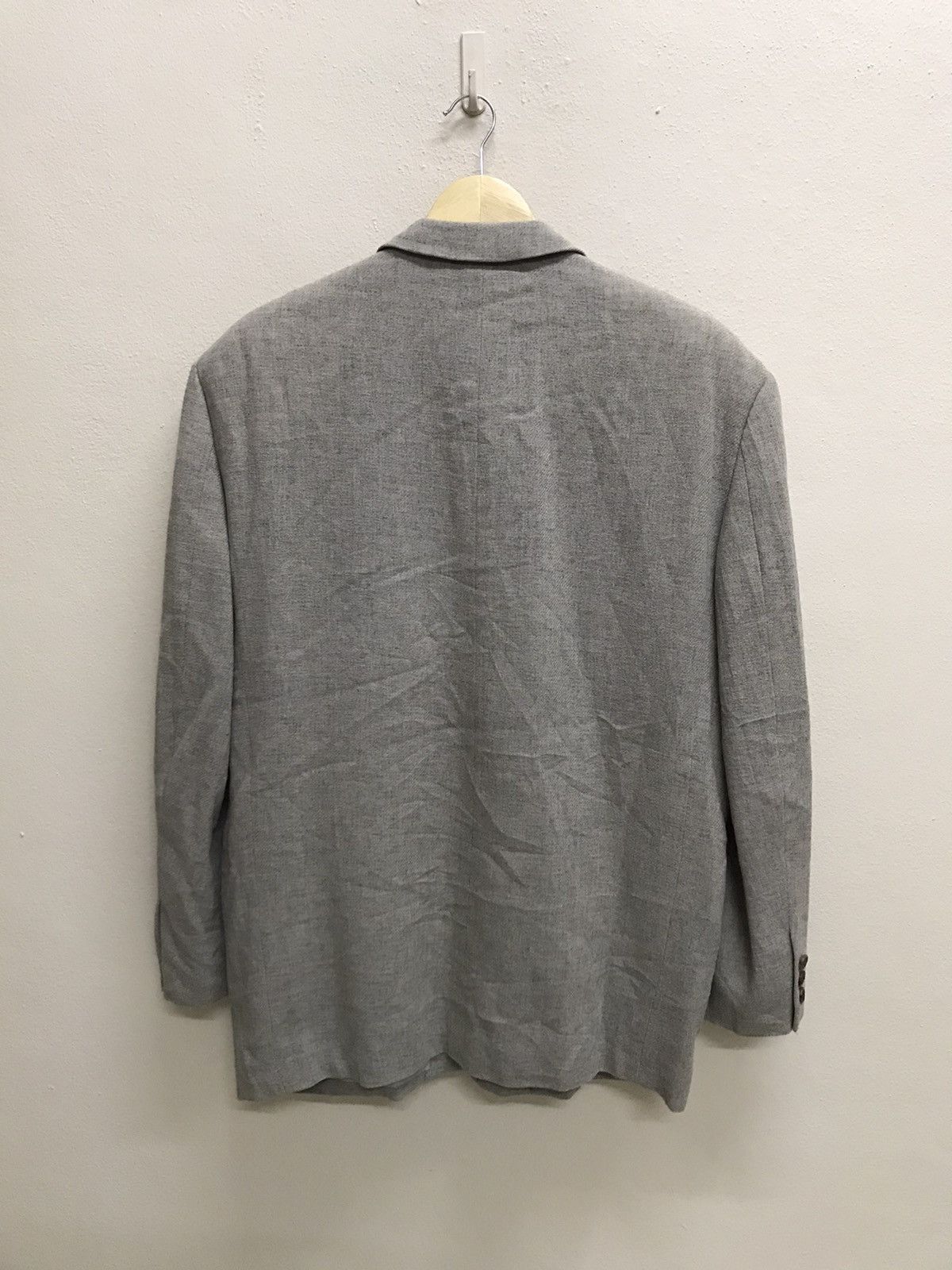 Comme des Garcons Homme Plus AD1993 Comme Des Garcons Homme Plus Wool Blazer Size 42S - 6 Thumbnail