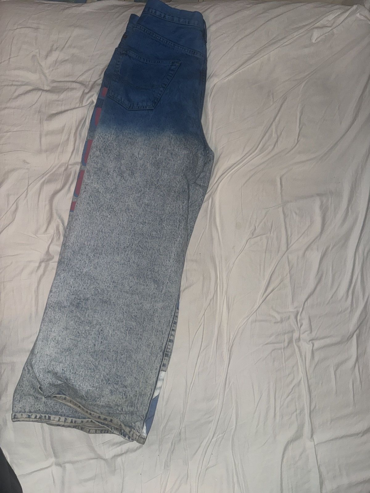 Doublet Doublet anime hand-printing jeans 150/228 Size US 29 - 9 Thumbnail