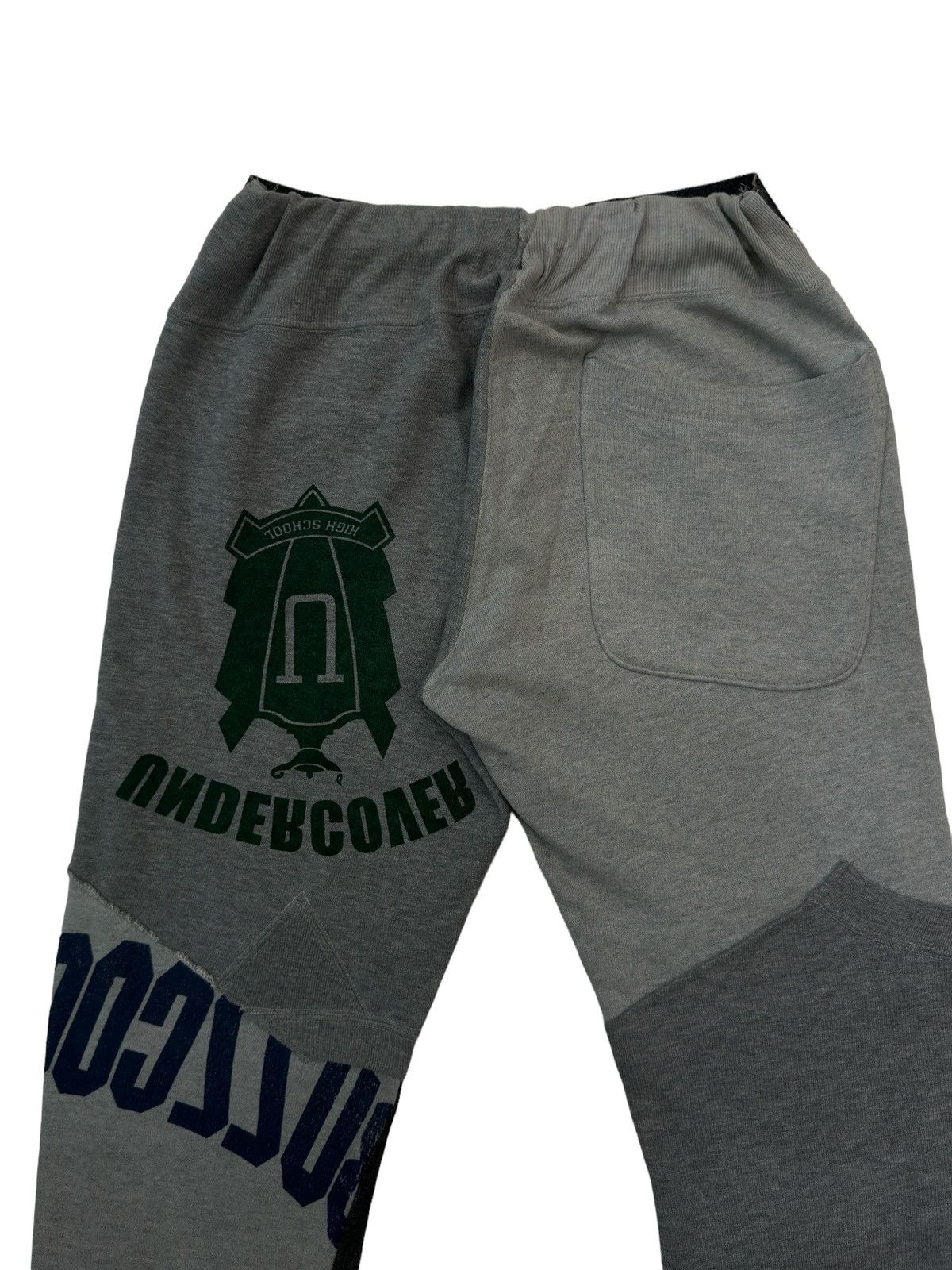 Jun Takahashi Undercover AW02 REBELGODS Hybrid Denim Sweatpants Size US 32 / EU 48 - 6 Thumbnail