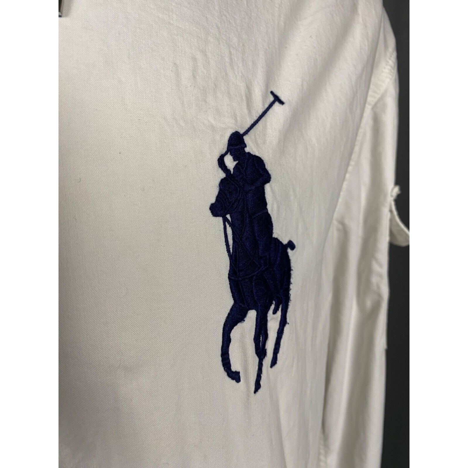 Polo Ralph Lauren Ralph Lauren Vintage Big Logo Men's White Windbreaker Jacket Size US XL / EU 56 / 4 - 8 Thumbnail