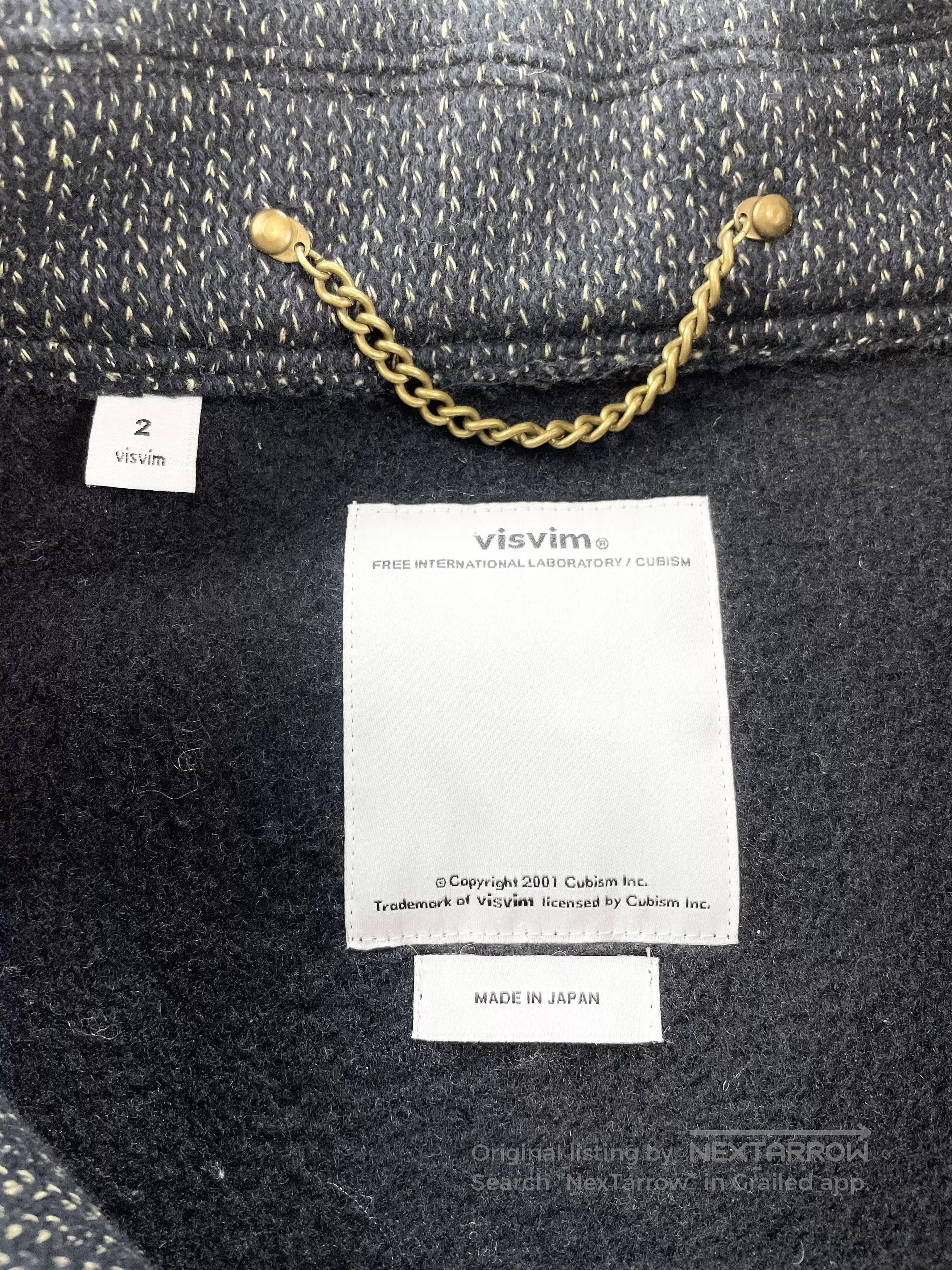 Visvim visvim herge coat with innovative fabric details. Size US L / EU 52-54 / 3 - 6 Thumbnail