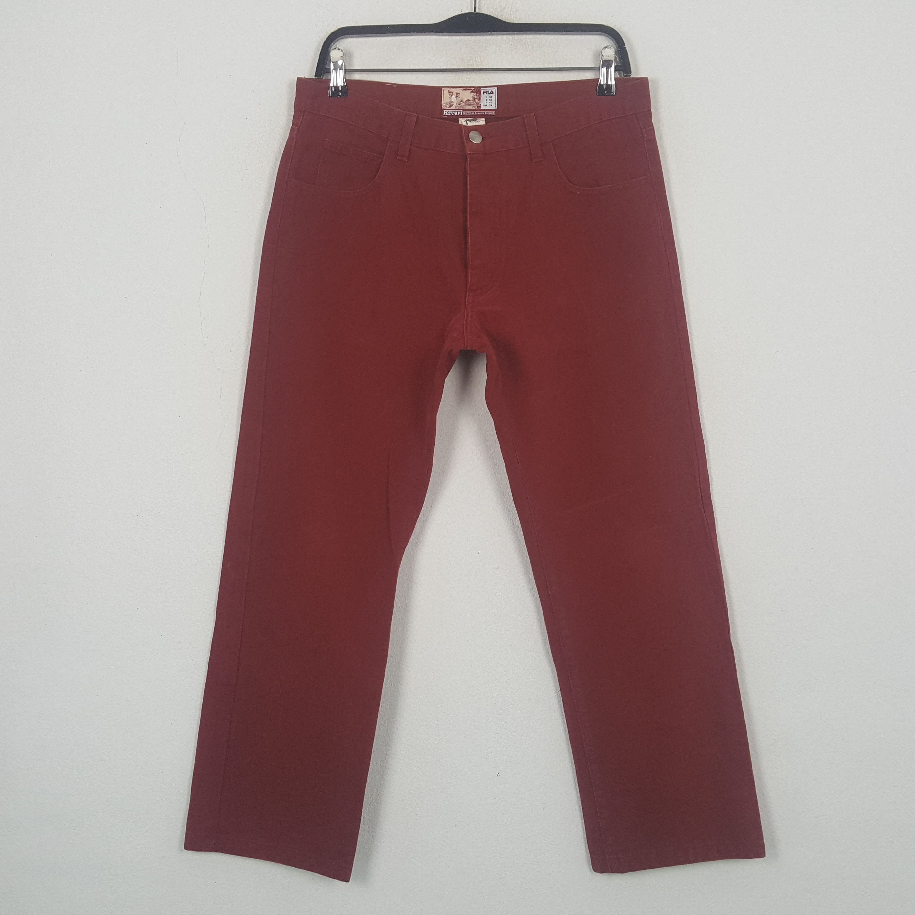 Fila Fila X Ferrari Trousers Pants C297N8 Size US 32 / EU 48 - 1 Thumbnail