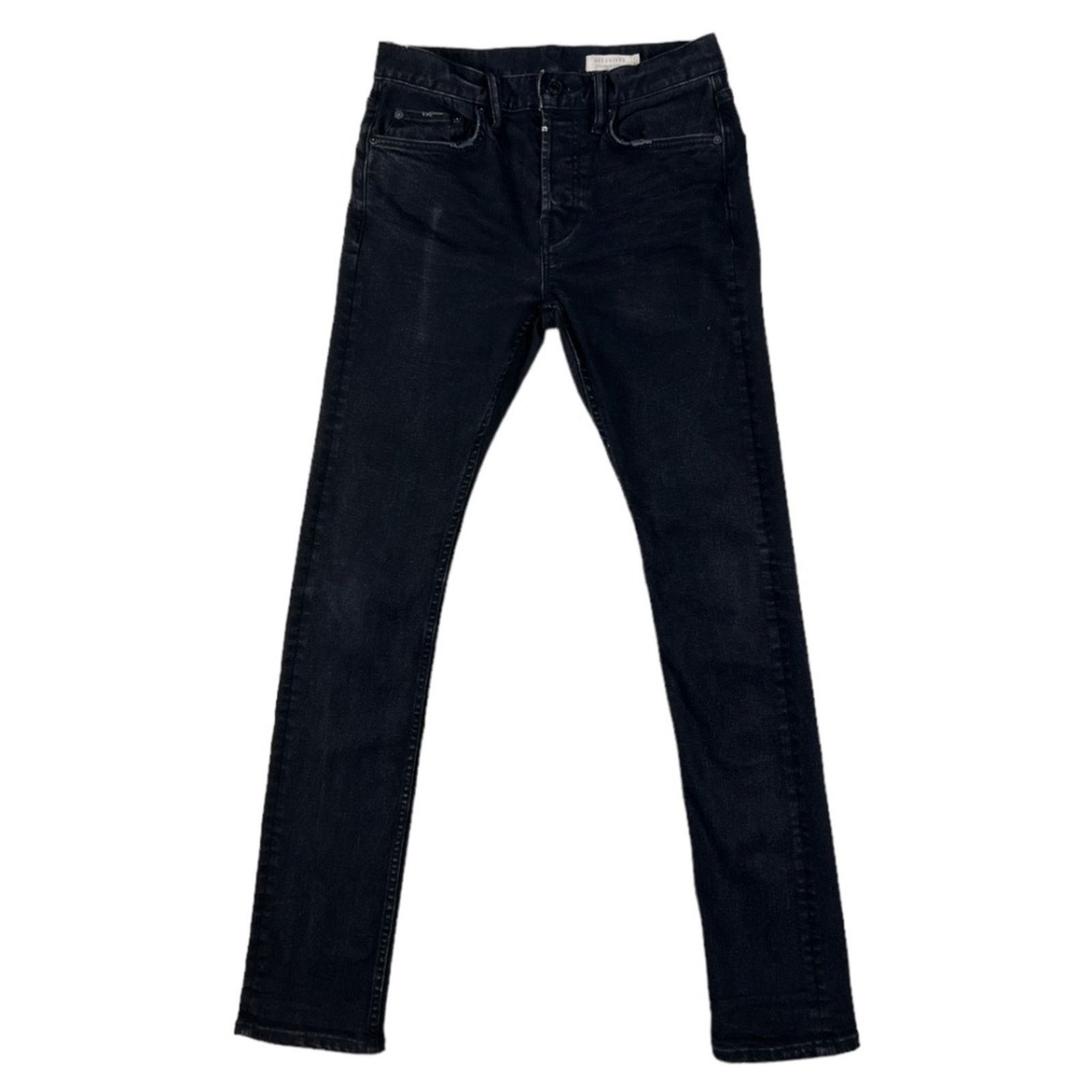 Allsaints All Saints Black/Gray Jeans | Size 28 Size US 28 / EU 44 - 1 Thumbnail