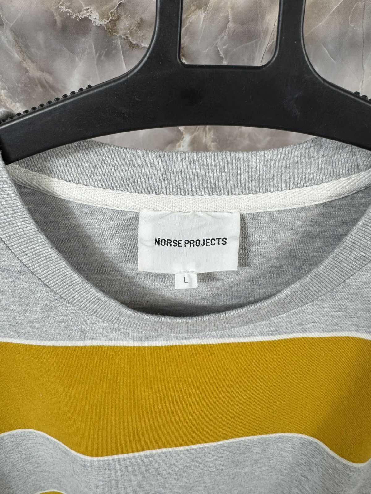 Norse Projects Norse Project Stripped Cotton Tee Size US L / EU 52-54 / 3 - 4 Thumbnail
