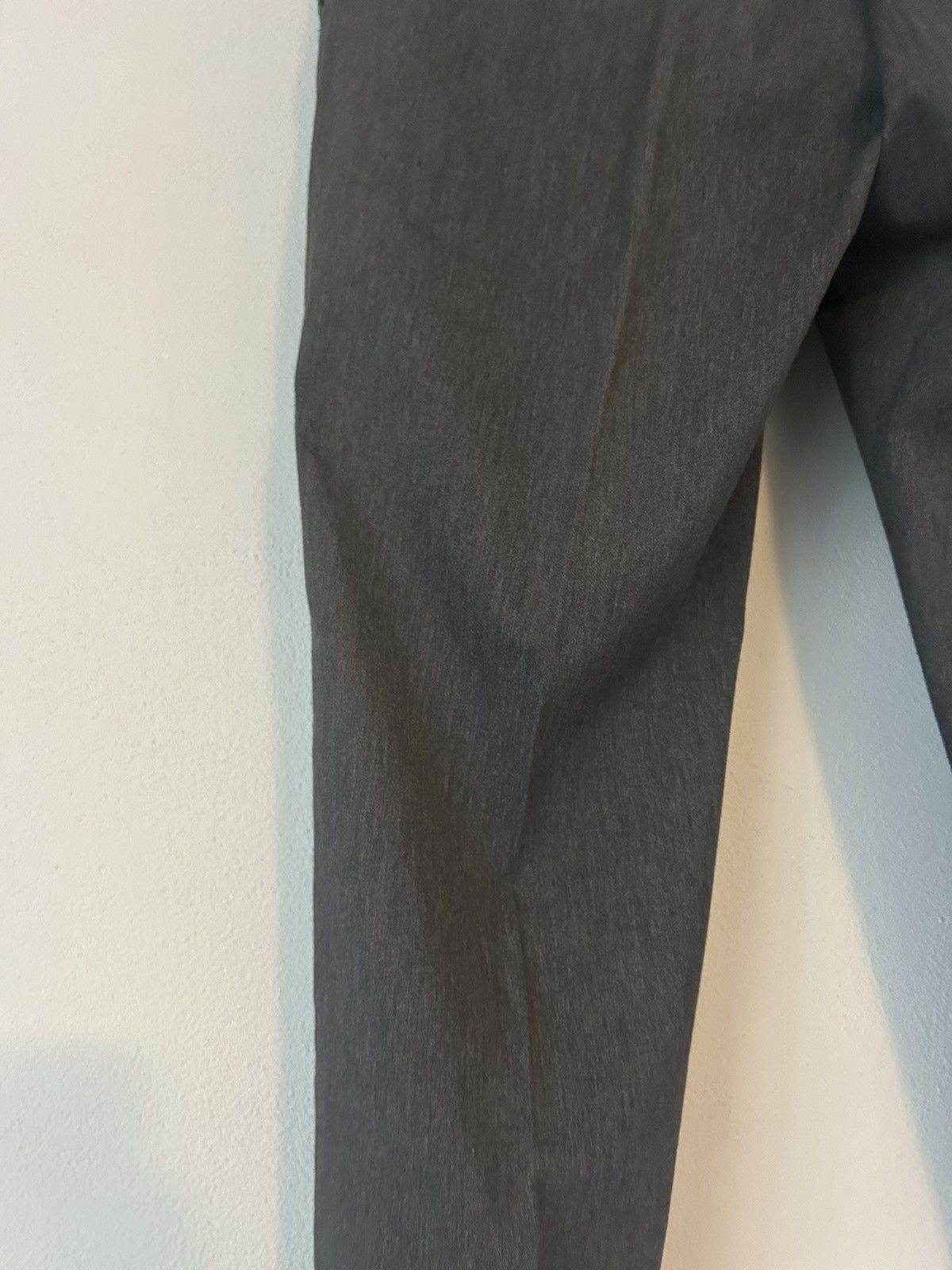 Prada Grey Tapered Cotton Blend Trousers Size US 29 - 10 Thumbnail