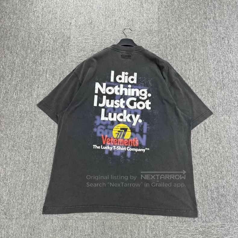 Vetements Vetements Washed Distressed Printed Short Sleeve Size US S / EU 44-46 / 1 - 2 Thumbnail