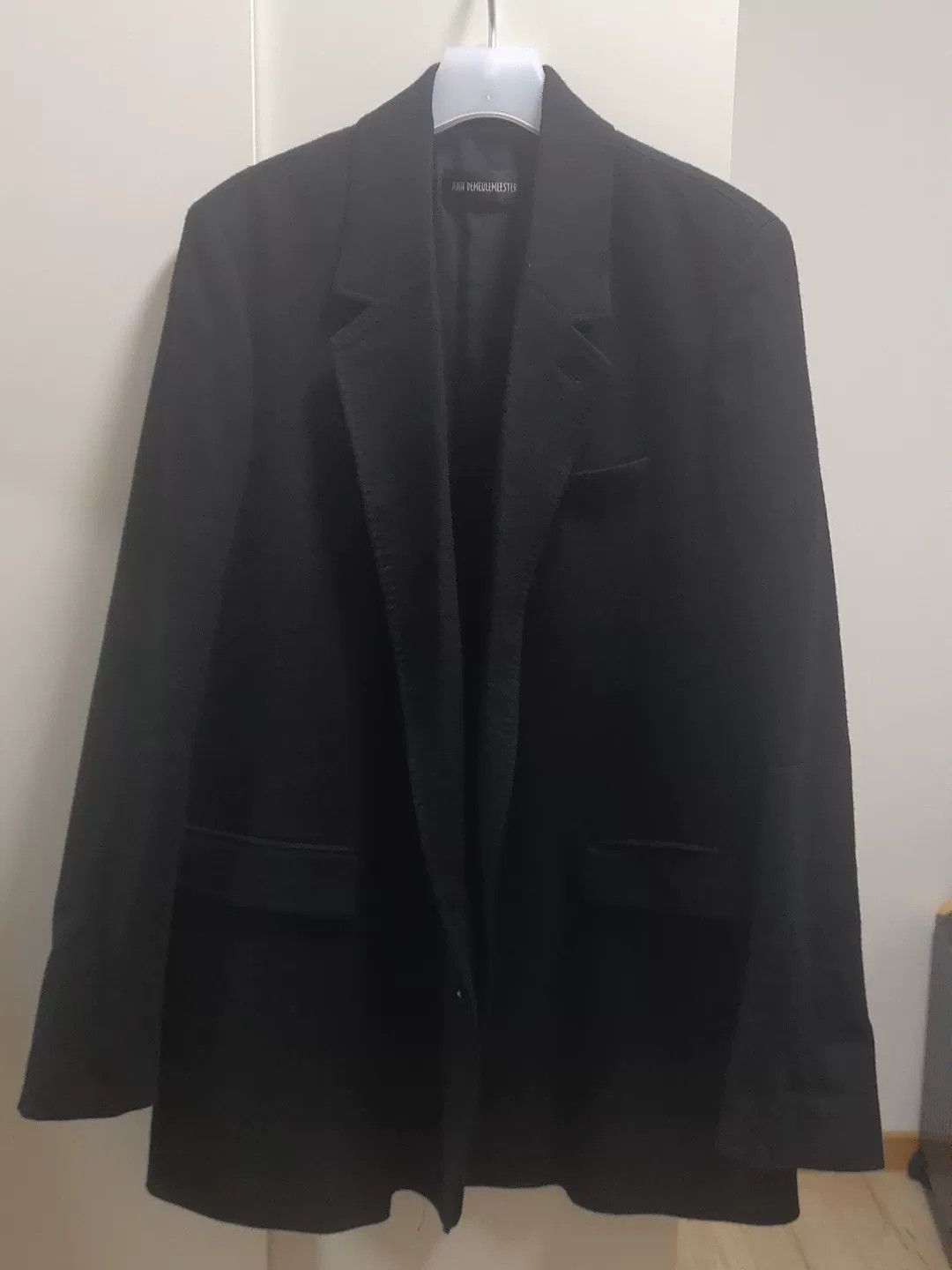 Ann Demeulemeester Ann Demeulemeester Black Wool Blazer Coat Size S / US 4 / IT 40 - 1 Thumbnail
