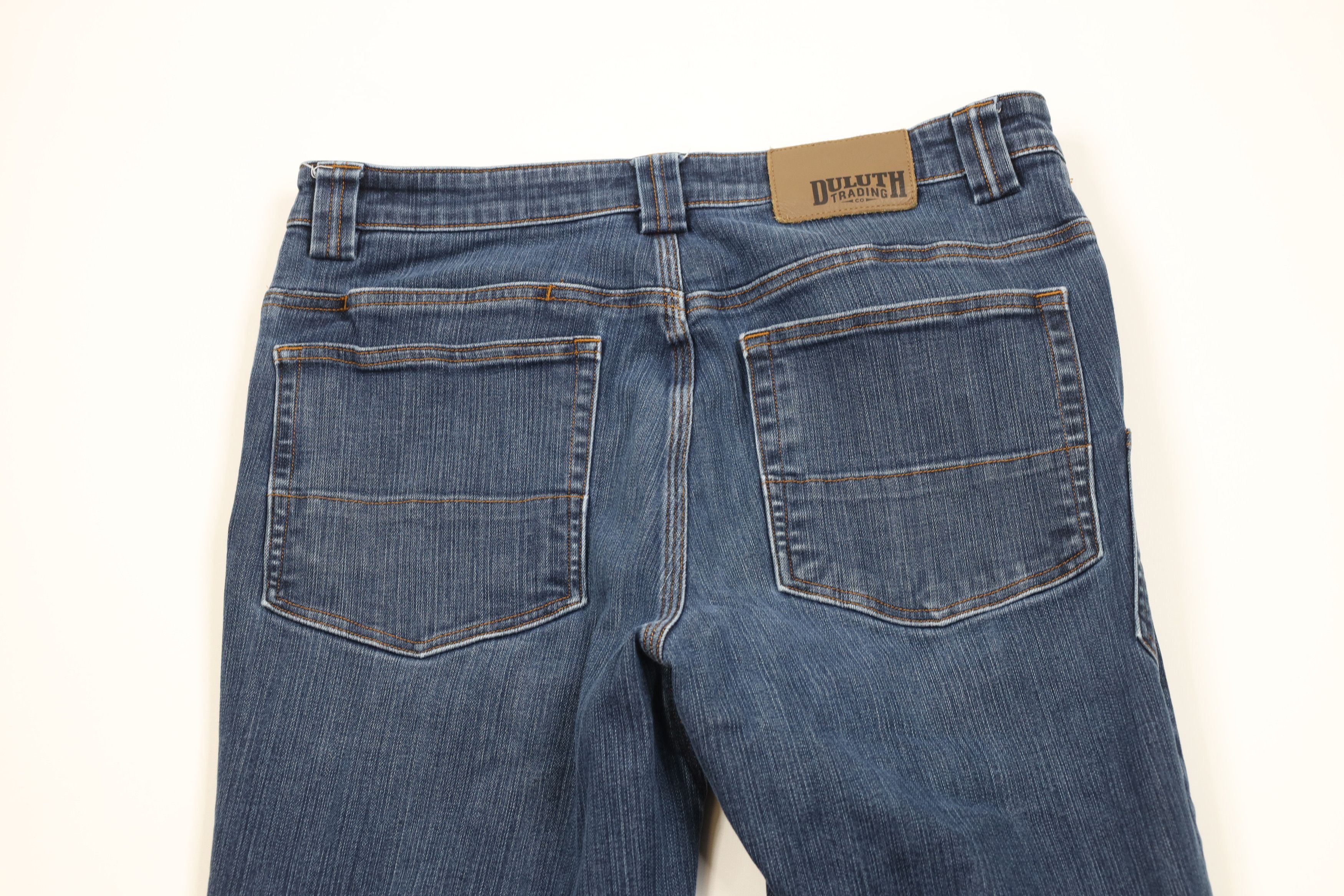 Duluth Trading Company Duluth Trading Co Double Flex Straight Leg Denim Jeans Size US 34 / EU 50 - 9 Thumbnail