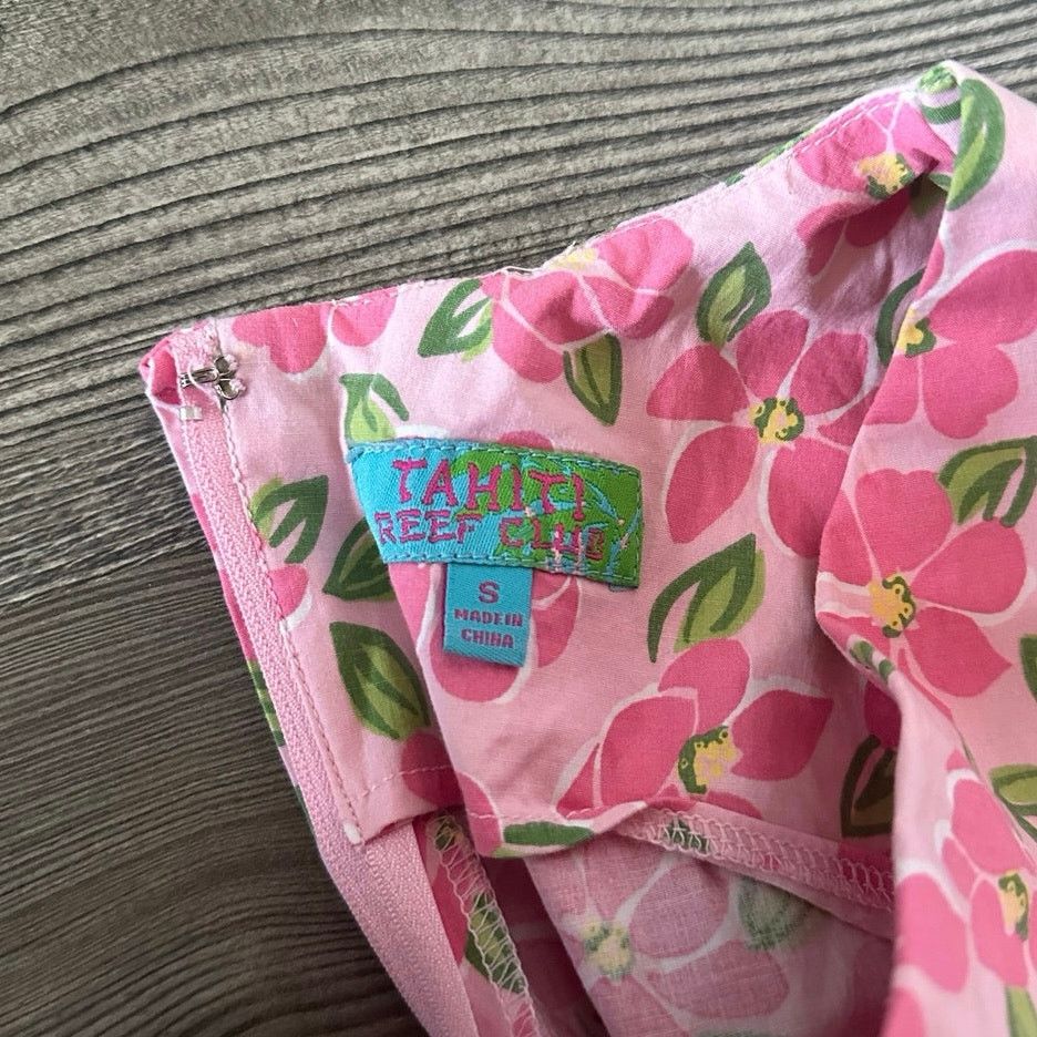 Other tahiti reef club pink floral midi dress Size S / US 4 / IT 40 - 3 Thumbnail