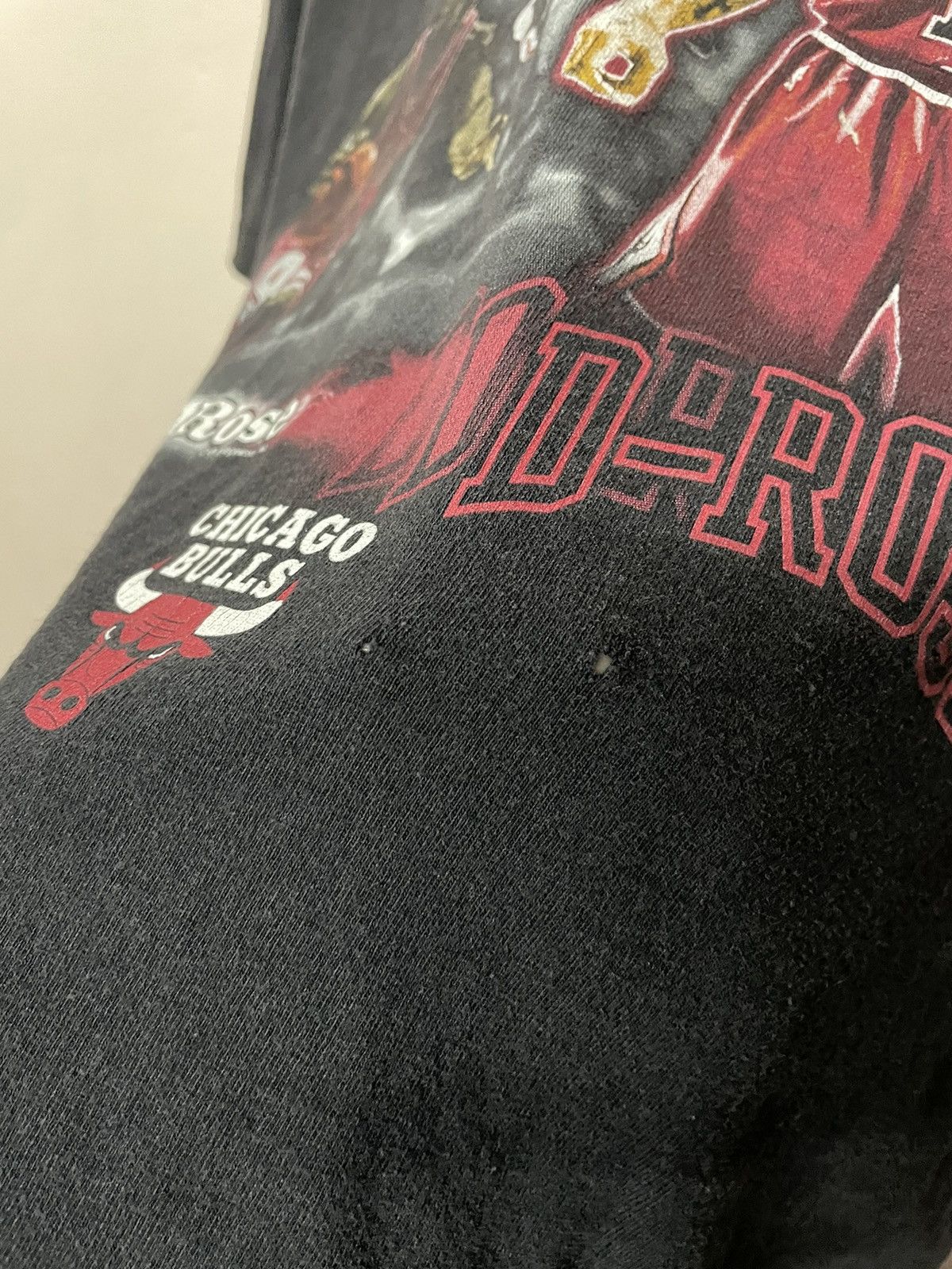 NBA × Vintage Vintage Chicago Bulls Derrick Rose T-Shirt. Size US XL / EU 56 / 4 - 9 Thumbnail
