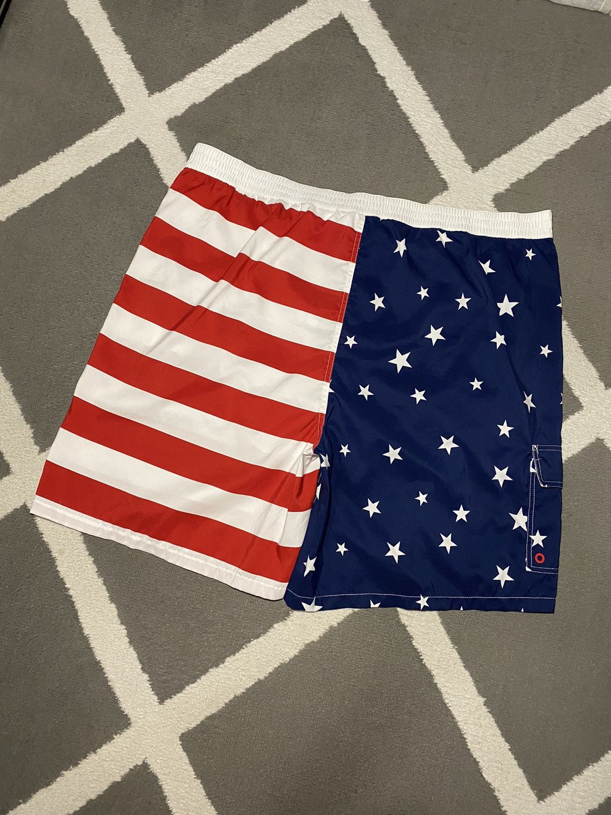 Polo Ralph Lauren × Ralph Lauren Polo Ralph Lauren men’s American Flag Swim Trunks Shorts Size US 40 / EU 56 - 8 Thumbnail
