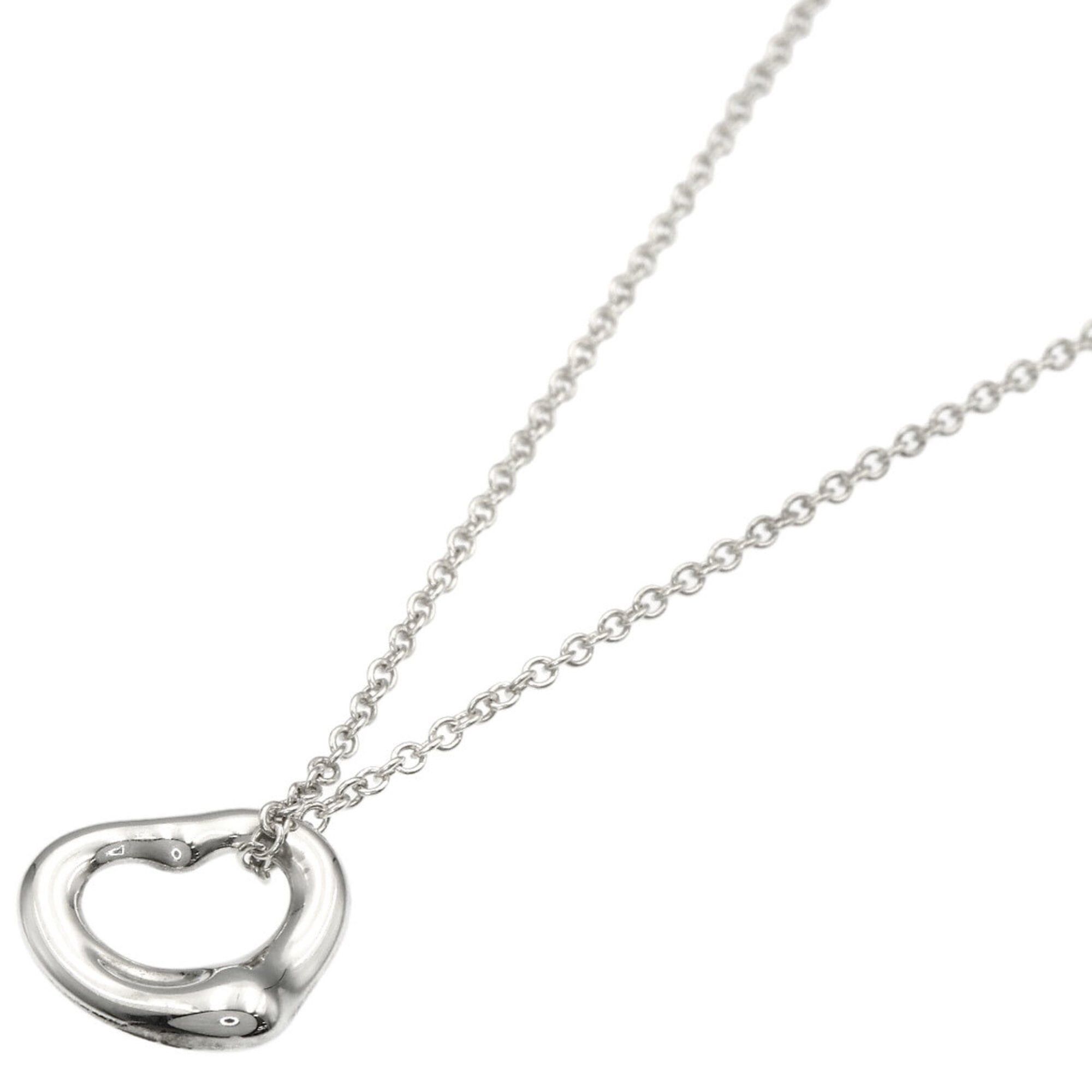 Tiffany & Co. Tiffany & Co. Open Heart Mini Necklace, Silver, Women's. Size ONE SIZE - 1 Thumbnail