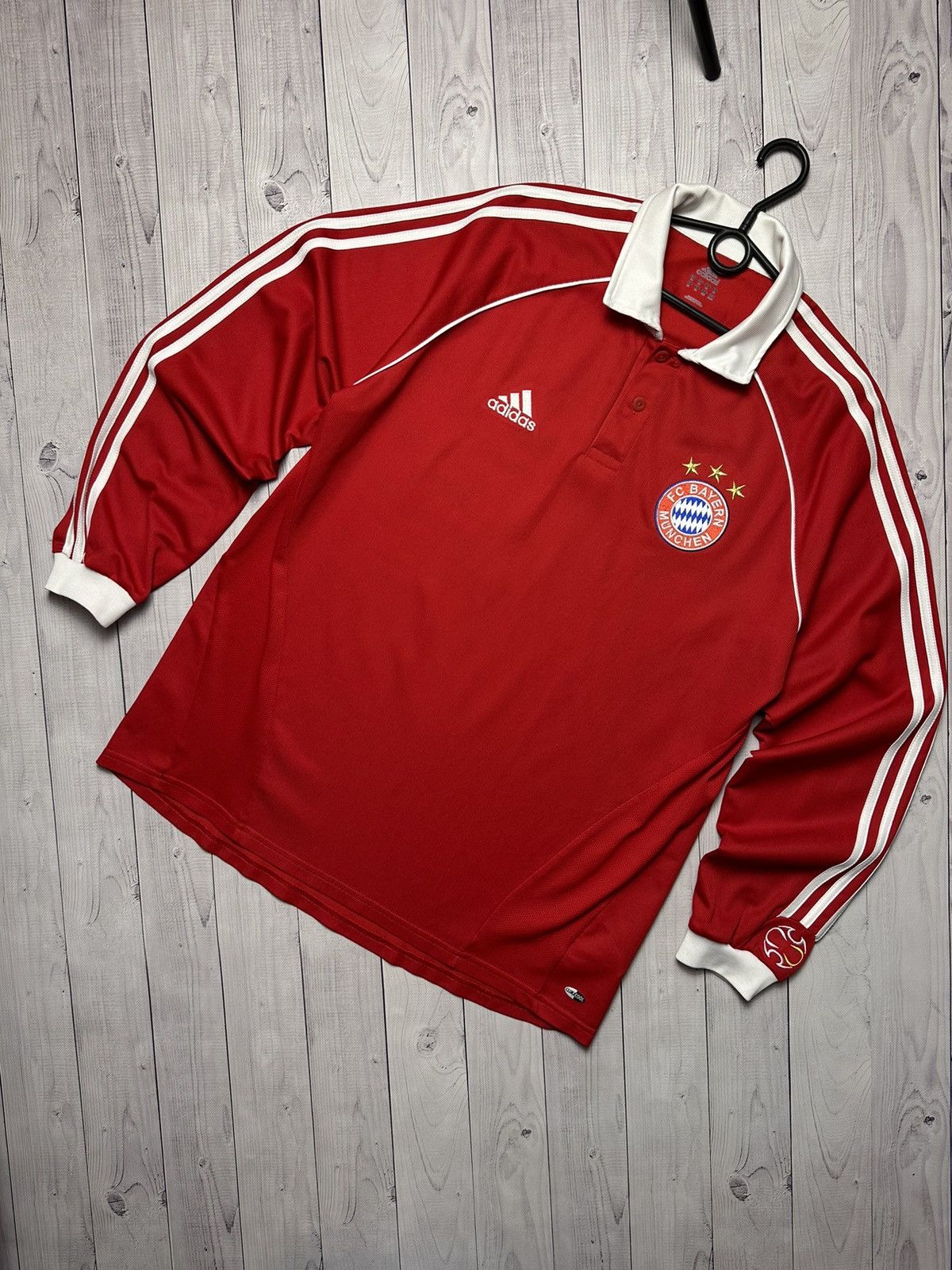 Adidas Vintage adidas Bayern Munich soccer jersey Long sleeve XL Size US L / EU 52-54 / 3 - 1 Thumbnail