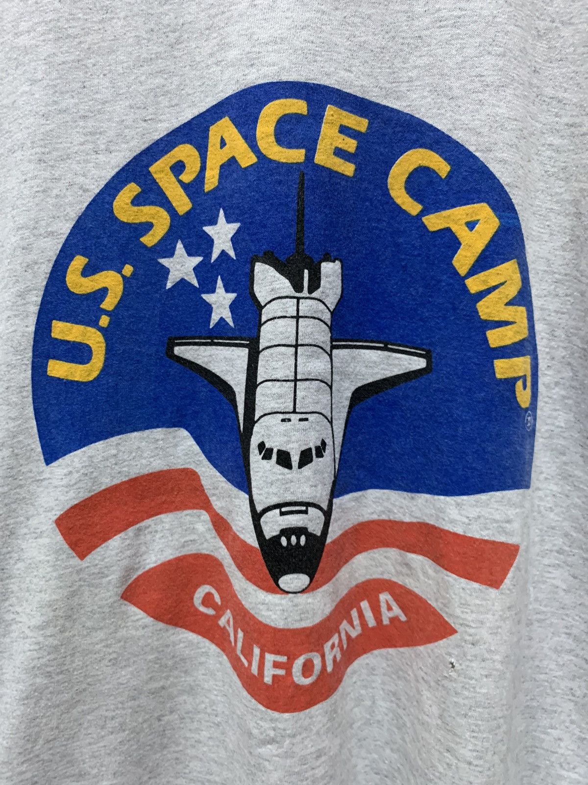 Hanes Vintage Souvenir Shirt U.S Space Camp California Size US XL / EU 56 / 4 - 4 Thumbnail