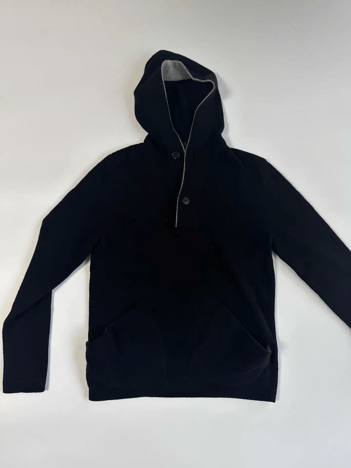 Helmut Lang Sz 44 Helmut Lang 04AW Button Up Hoodie-2508 Size US S / EU 44-46 / 1 - 1 Thumbnail