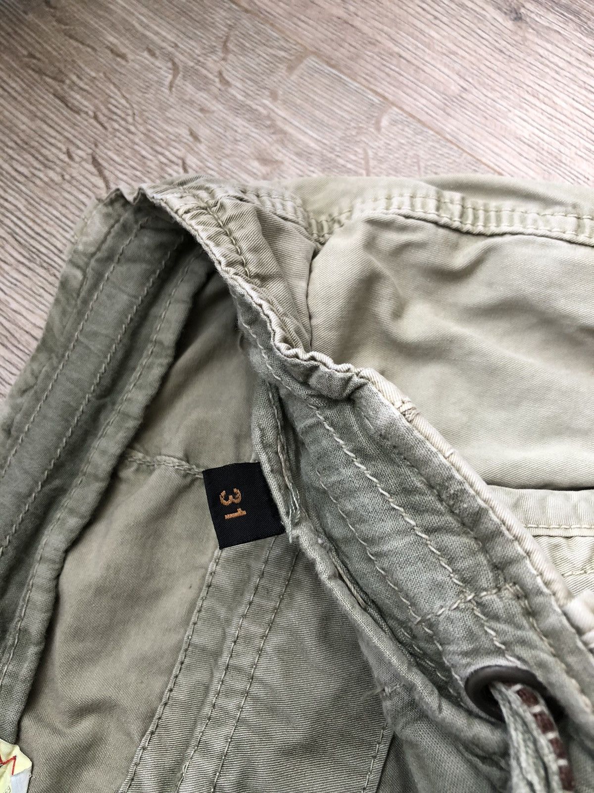 Alpha Industries Alpha Industries Cargo Military Shorts Vintage Size US 31 - 6 Thumbnail