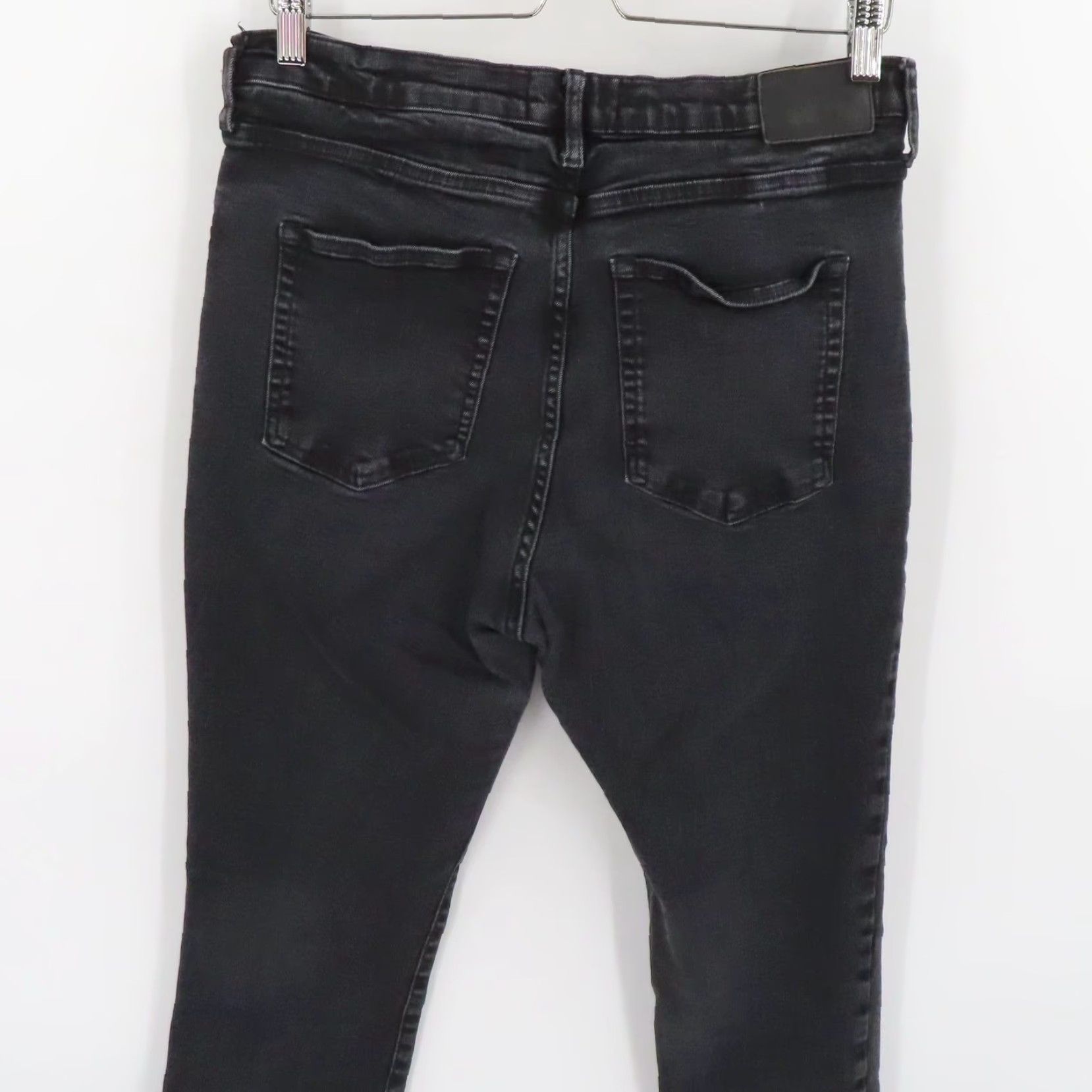 Everlane Everlane Jeans Denim 5-Pocket Ankle Women Black Dark Gray Wash Cotton Blend Pockets 33 Size Regular Vintage No Size 24" / US 00 / IT 34 - 5 Thumbnail