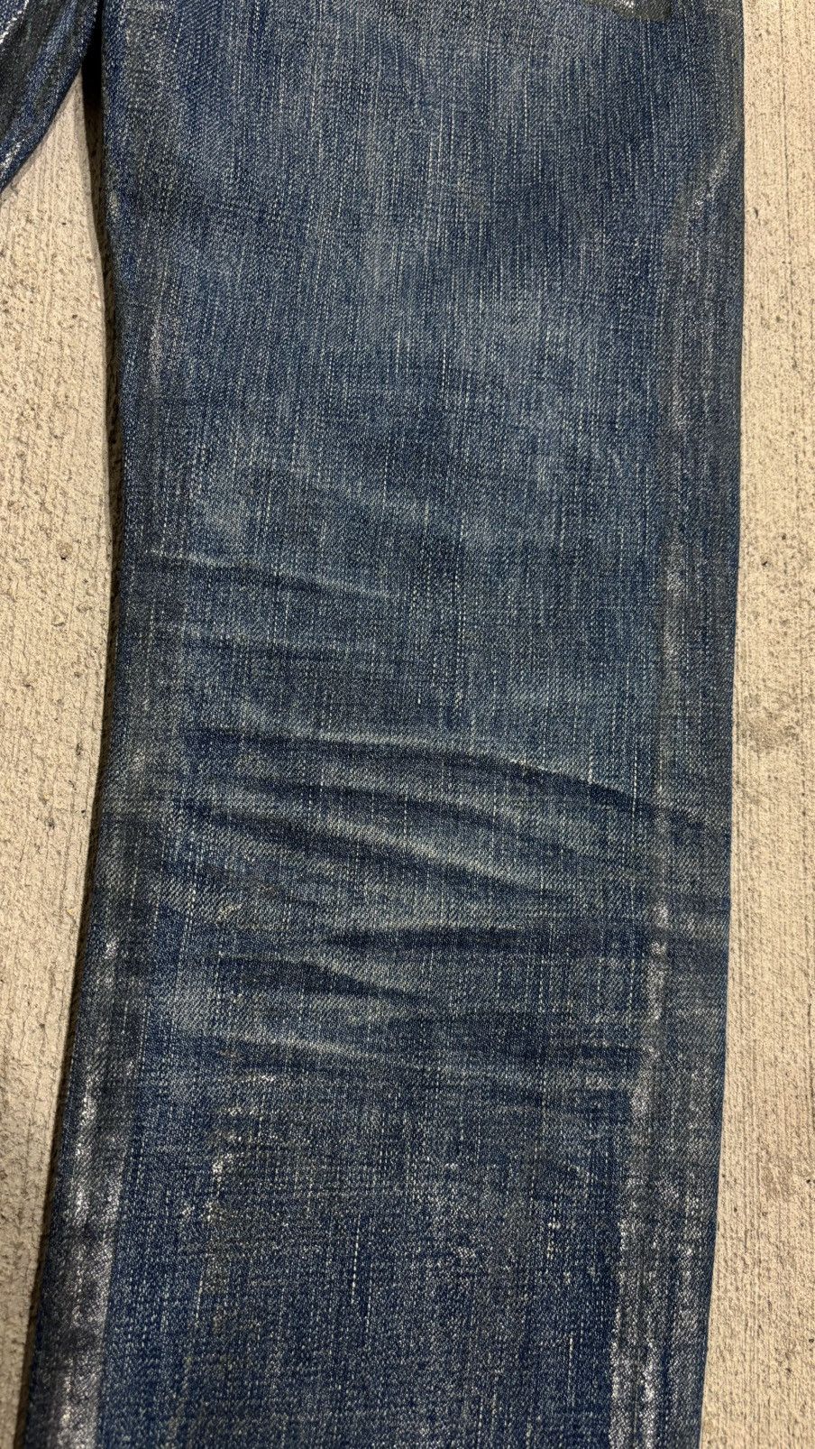 Dior × Hedi Slimane SS07 Dior Homme By Hedi Slimane Waxed Luster Denim Size US 32 / EU 48 - 24 Thumbnail
