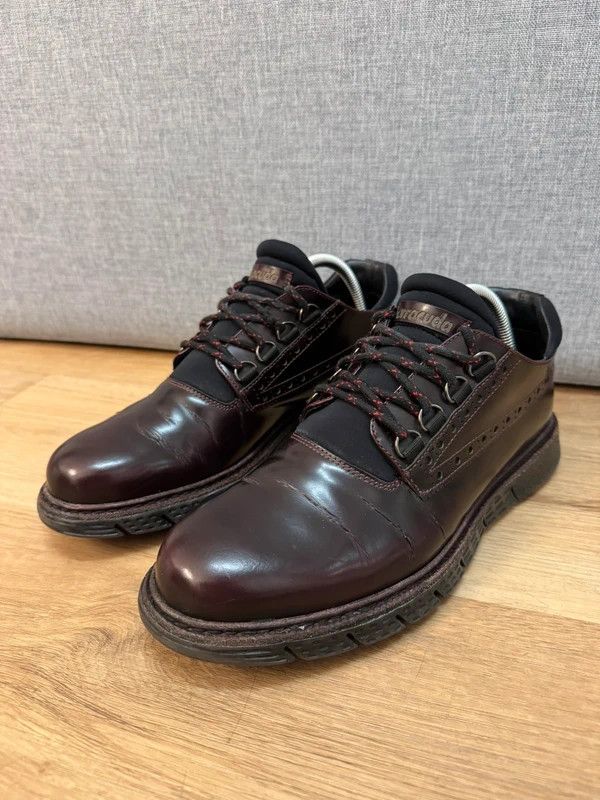 Barracuda Barracuda Italy Leather Lace Ups Burgundy shoes size 40 Size US 10 / IT 40 - 6 Thumbnail
