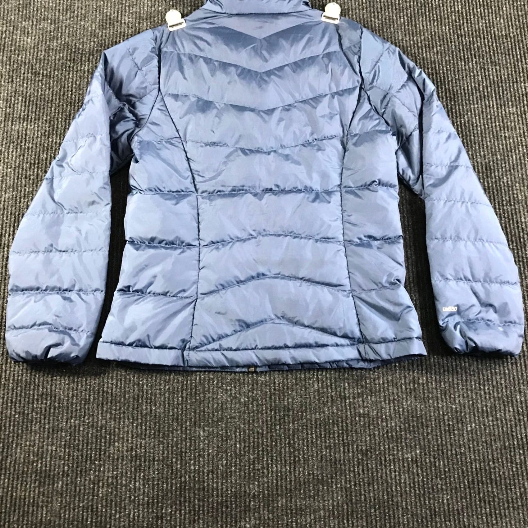 Eddie Bauer Eddie Bauer EB650 Down Puffer Jacket Blue Quilted Full Zip Womens Small Size S / US 4 / IT 40 - 6 Thumbnail