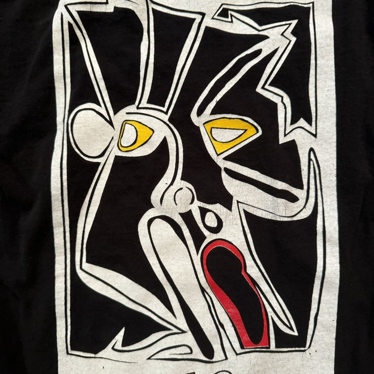 Band Tees × JNCO × Stussy Vintage 90s Black Work Rock Band Graphic Tee Fits M Size US M / EU 48-50 / 2 - 14 Thumbnail