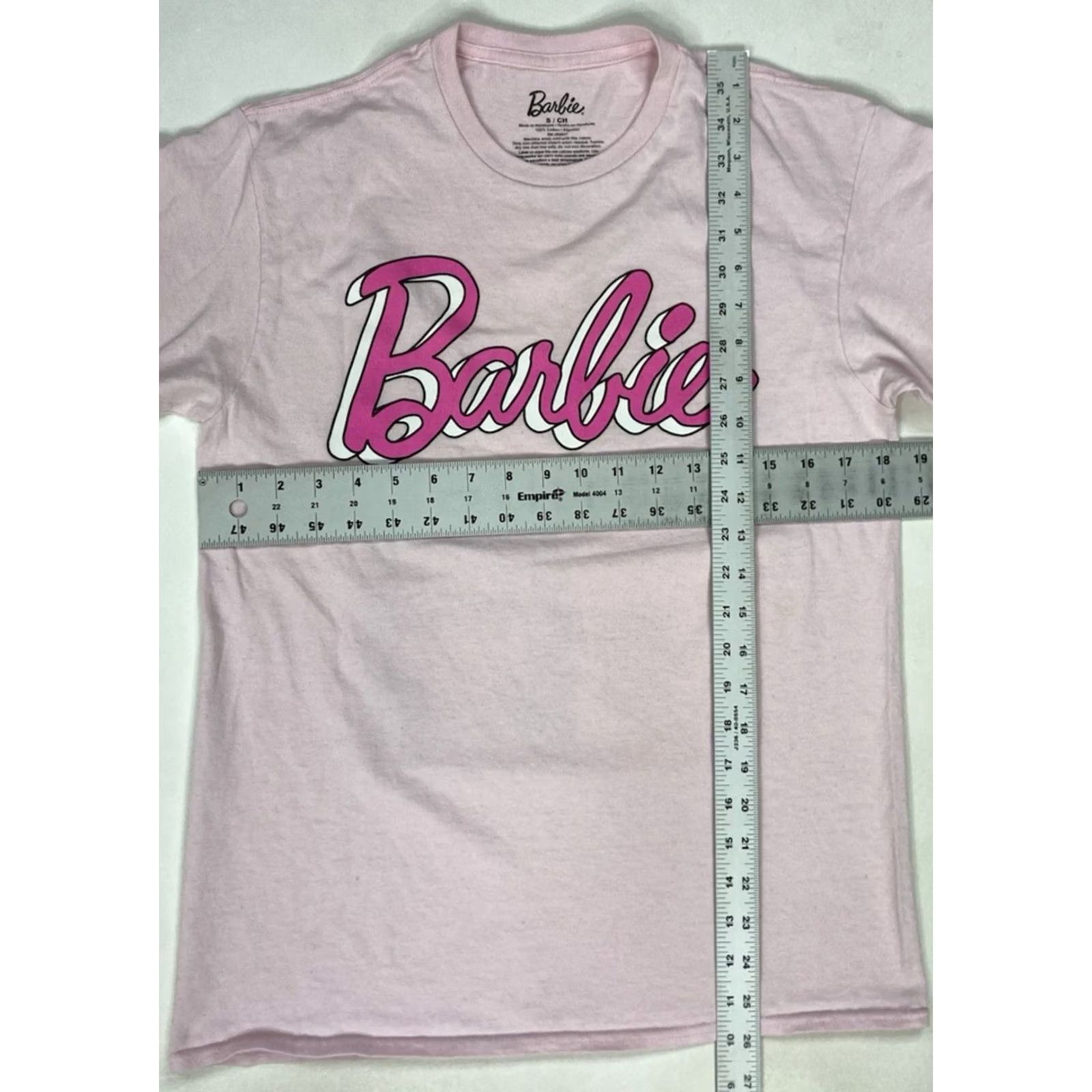 Vintage VINTAGE Barbie T-Shirt Women Small Pink Short Sleeve Size S / US 4 / IT 40 - 5 Thumbnail