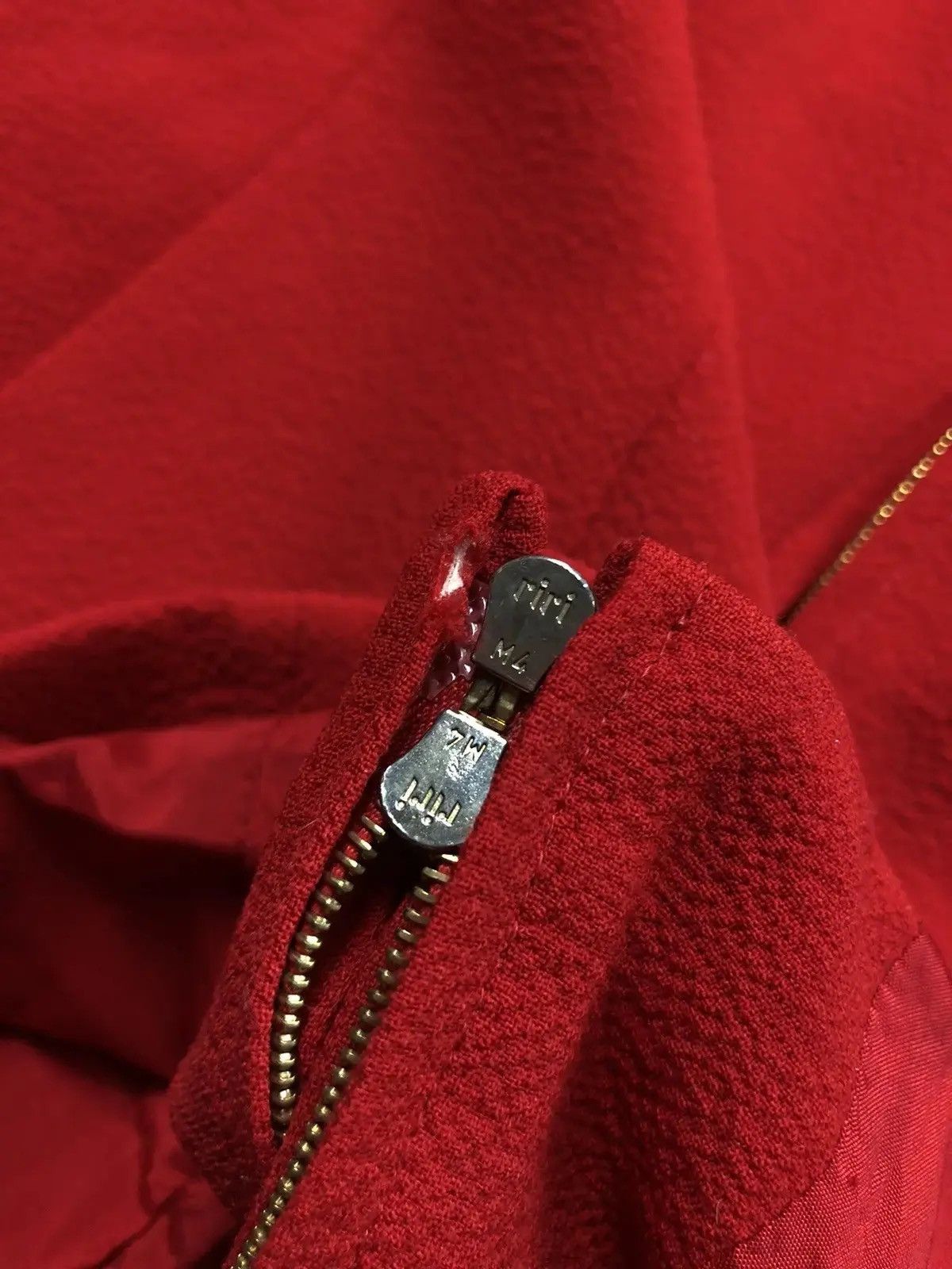 Escada ESCADA Vintage Red Zip Jacket riri Luxury Y2k Streetwear Size S / US 4 / IT 40 - 9 Thumbnail