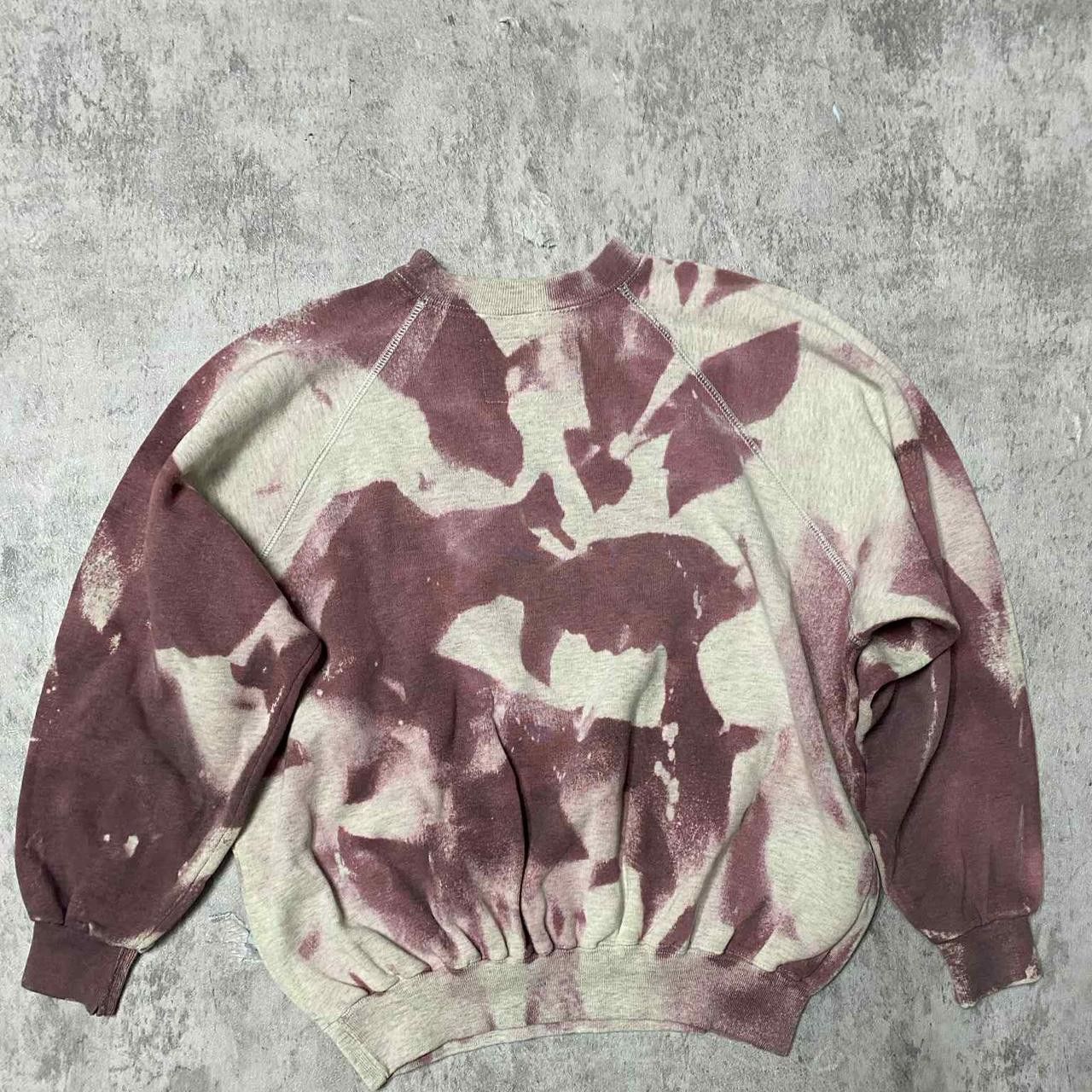 Champion Champion Reverse Weave Sweatshirt in white and burgundy Size US S / EU 44-46 / 1 - 4 Thumbnail