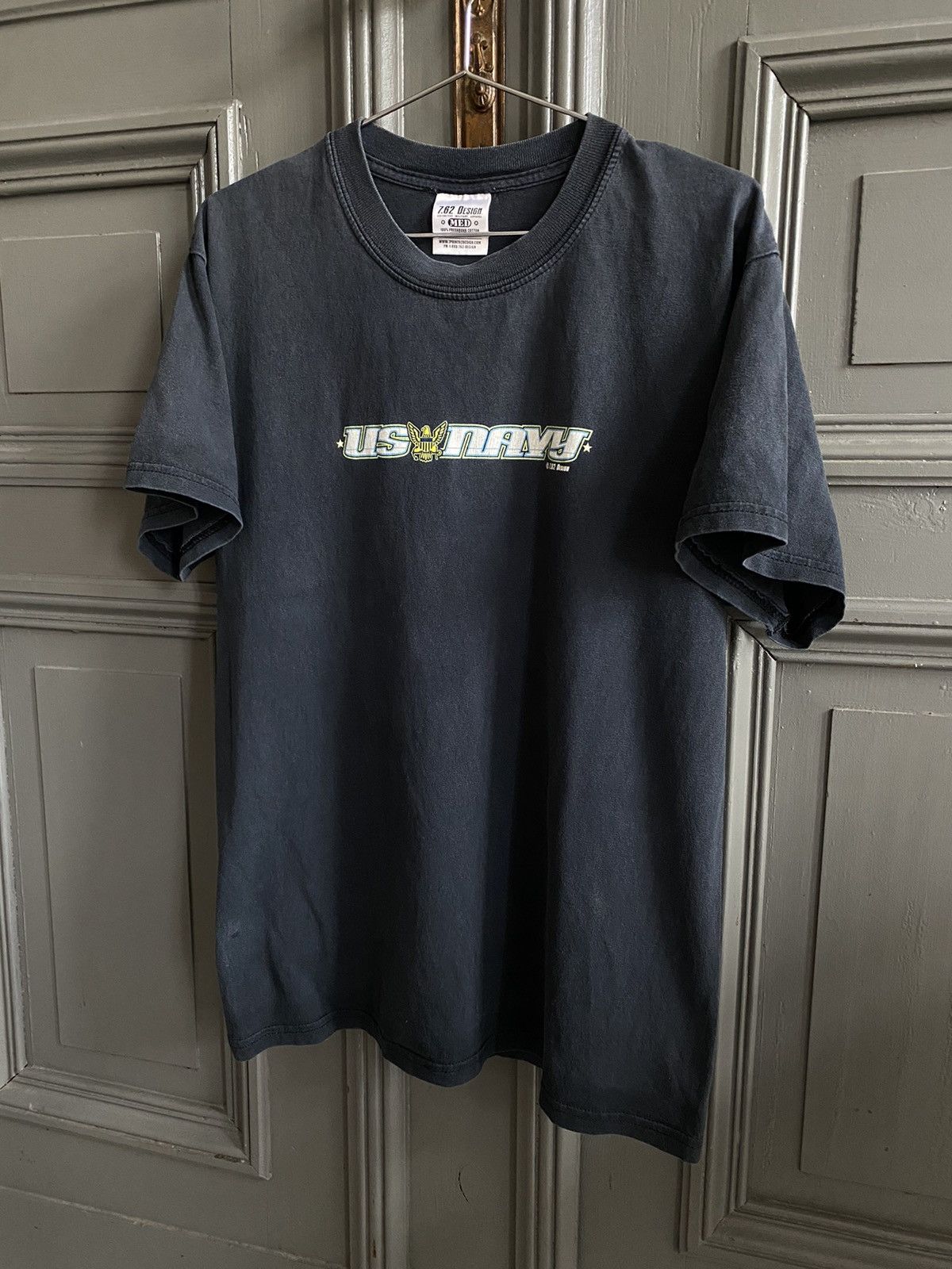 Vintage 7.62 Design Us.Navy Vintage Army T-Shirt. Size US L / EU 52-54 / 3 - 4 Thumbnail