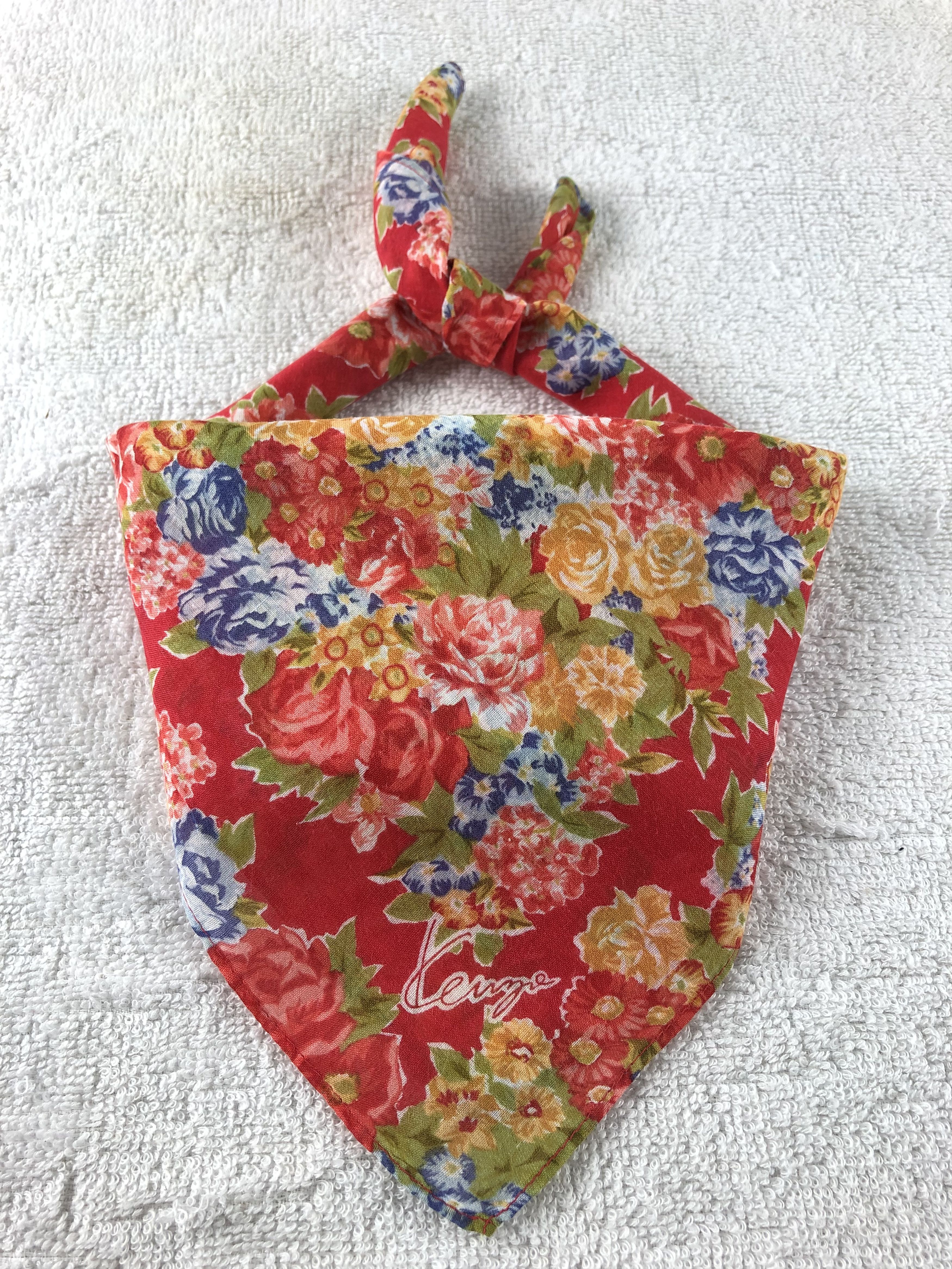 Kenzo × Vintage Kenzo Handkerchief / Bandana / Neckerchief Size ONE SIZE - 1 Thumbnail