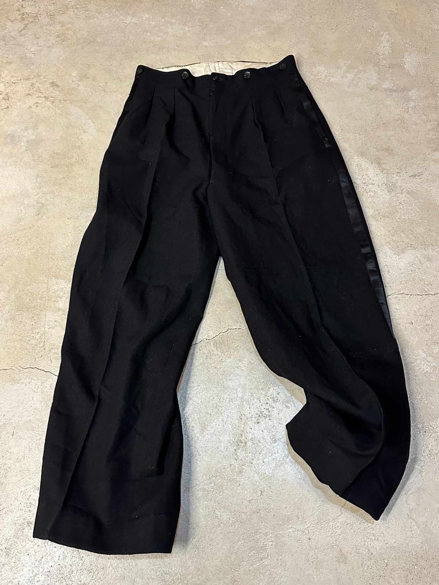 Vintage Vintage French Wool Pants 30-40s Size US 31 - 1 Thumbnail