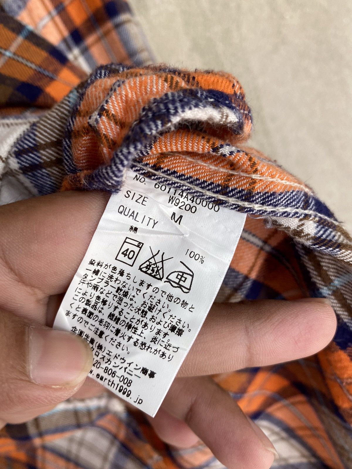 Flannel Vintage Wrangler Plaid Tartan Flannel Shirt Size US XS / EU 42 / 0 - 5 Thumbnail