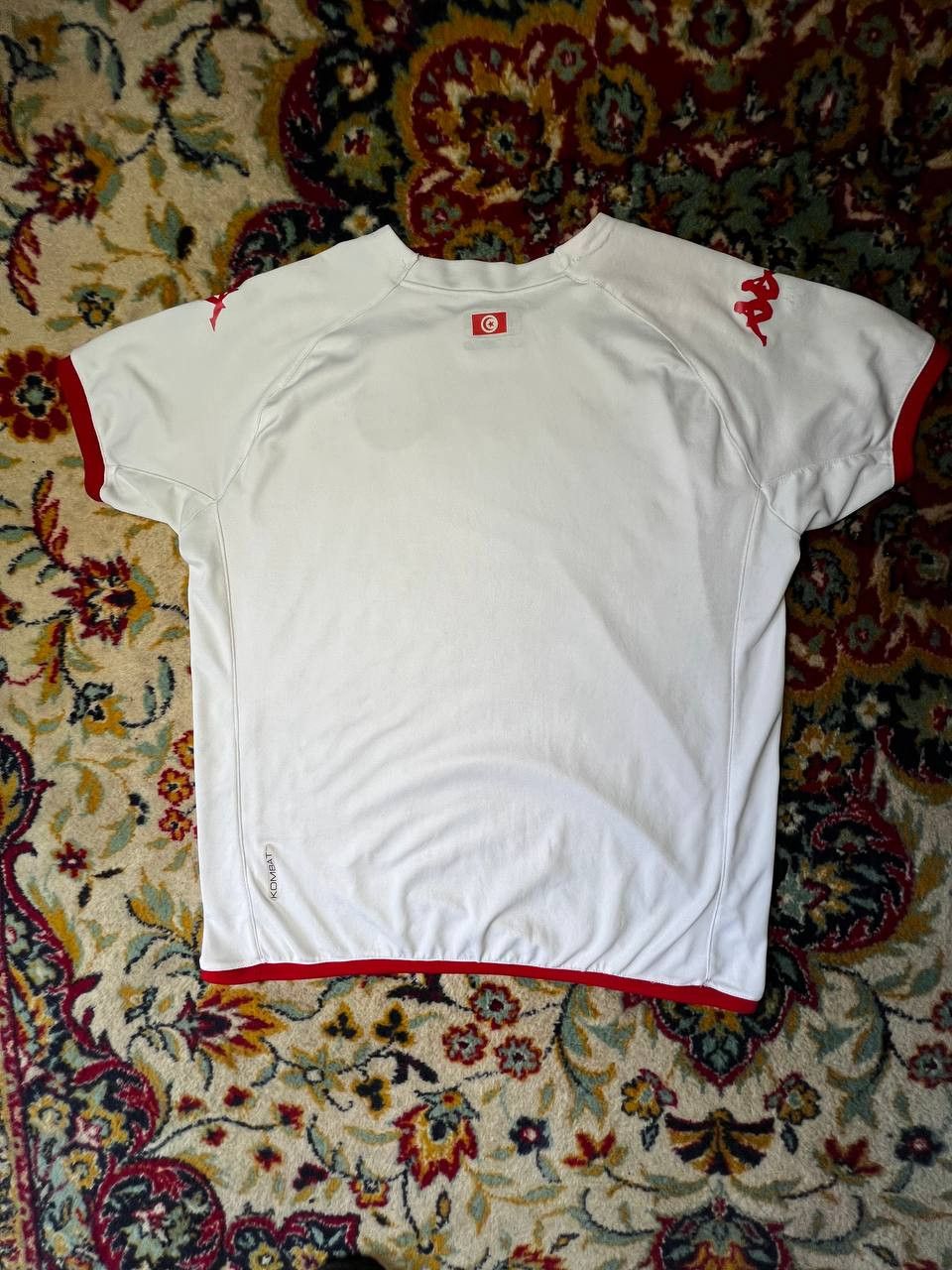 Kappa TUNISIA 2022 AWAY FOOTBALL SHIRT SOCCER JERSEY KAPPA Size US XL / EU 56 / 4 - 2 Thumbnail