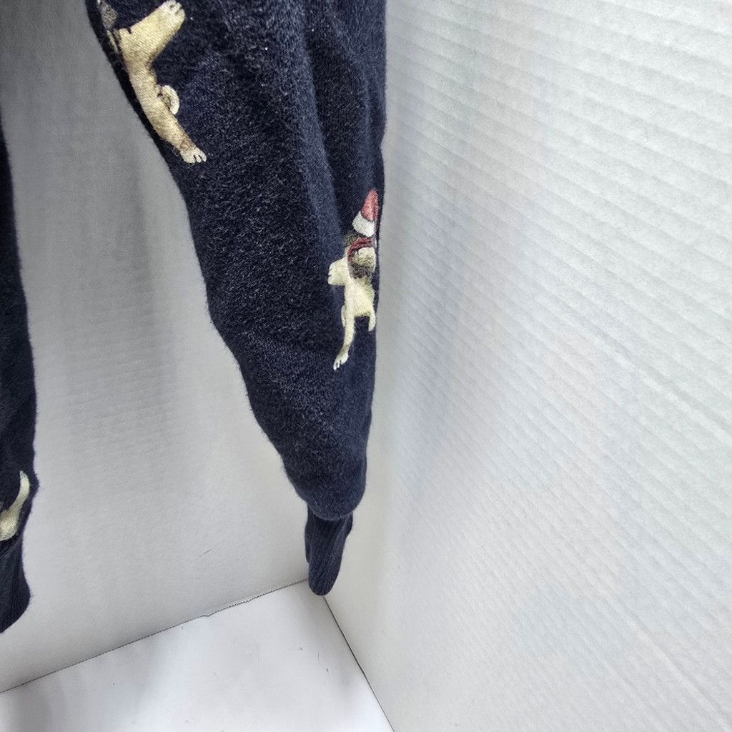 The Unbranded Brand Cactus Navy Blue Hoodie with Dog Design 9/10 Size US M / EU 48-50 / 2 - 5 Thumbnail