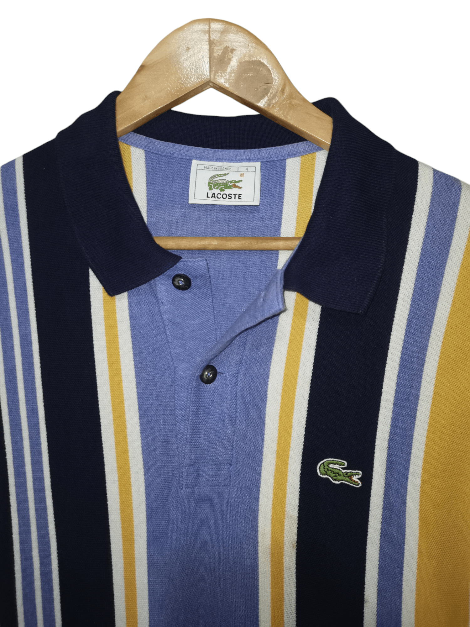 Lacoste × Vintage Lacoste vintage polo shirt Made in france Size US M / EU 48-50 / 2 - 2 Thumbnail