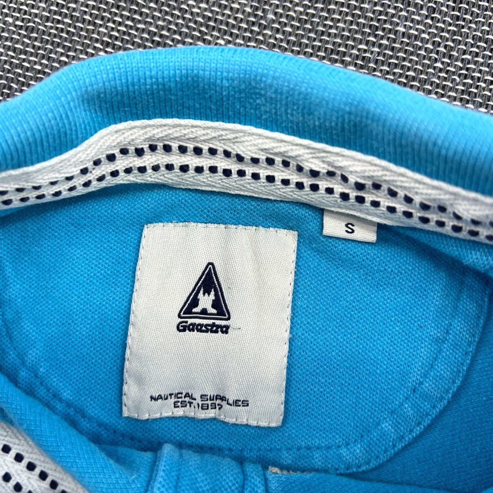 Vintage Gaastra Polo Shirt Mens Small Blue Regatta Sailing Yachting Copa Del Rey 31th Capo Del Rey? Size US S / EU 44-46 / 1 - 7 Thumbnail
