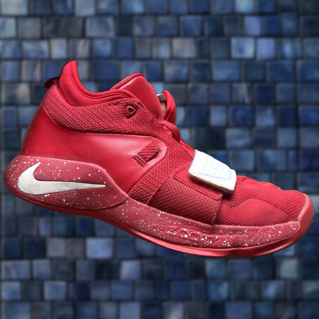 Nike Nike PG 2.5 TB University Red White Paul George BQ 8454-600 Mens Size 8.5 Sneaker Red 2018 Mens Size US 8 / EU 41 - 1 Thumbnail