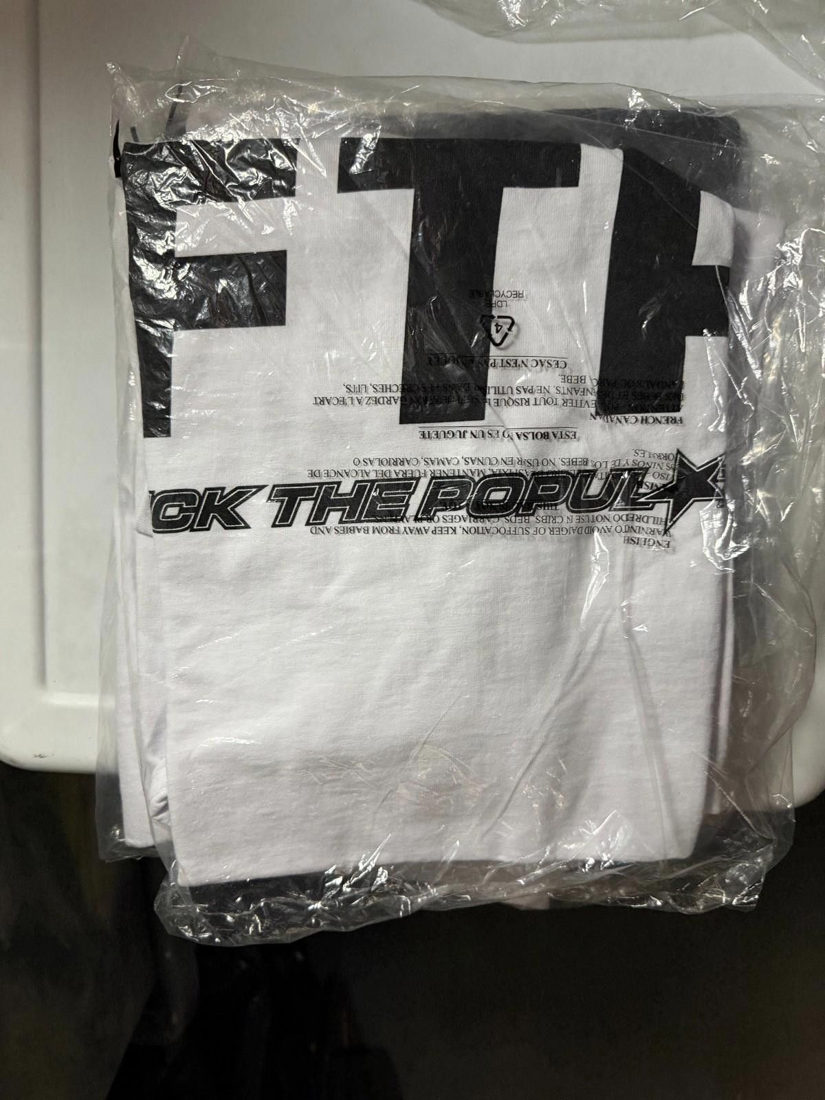 Fuck The Population FTP Pit Crew Nylon Tee Size Large Size US L / EU 52-54 / 3 - 2 Thumbnail