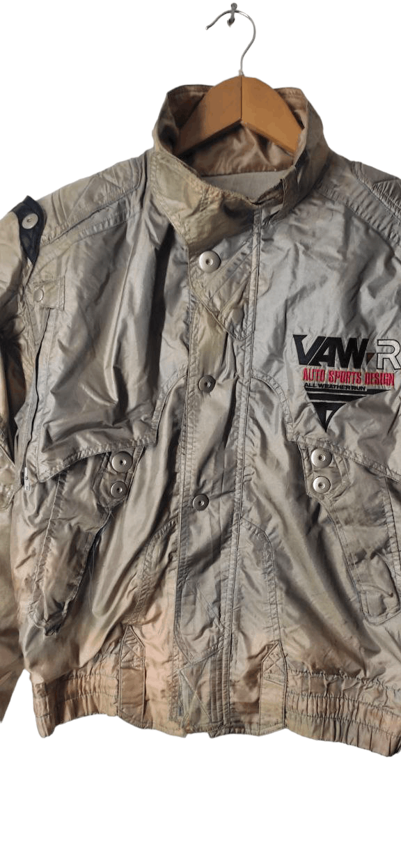 KISS VINTAGE KISS RACING TEAM DISSTRESSED ALL WEATHER RUN JACKET Size US M / EU 48-50 / 2 - 7 Thumbnail