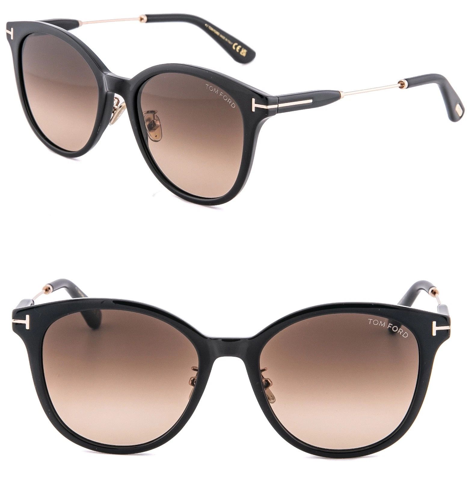 Tom Ford TOM FORD FT1140K 01F Gold Classic Sunglasses 1140 TF1140 Size ONE SIZE - 1 Thumbnail